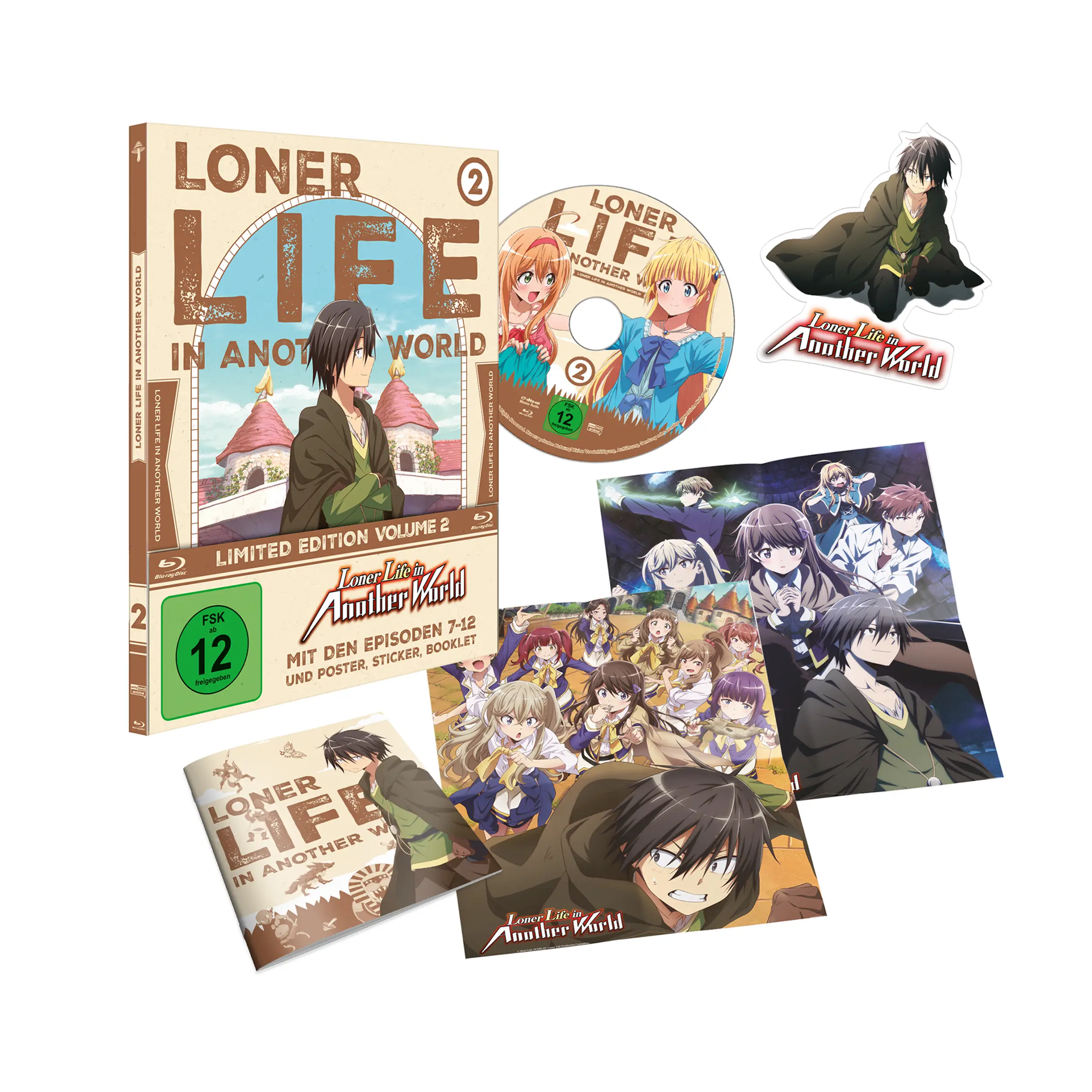 Loner Life in Another World - Vol. 2 - Limited Edition mit Booklet, Poster und Sticker (Blu-ray)