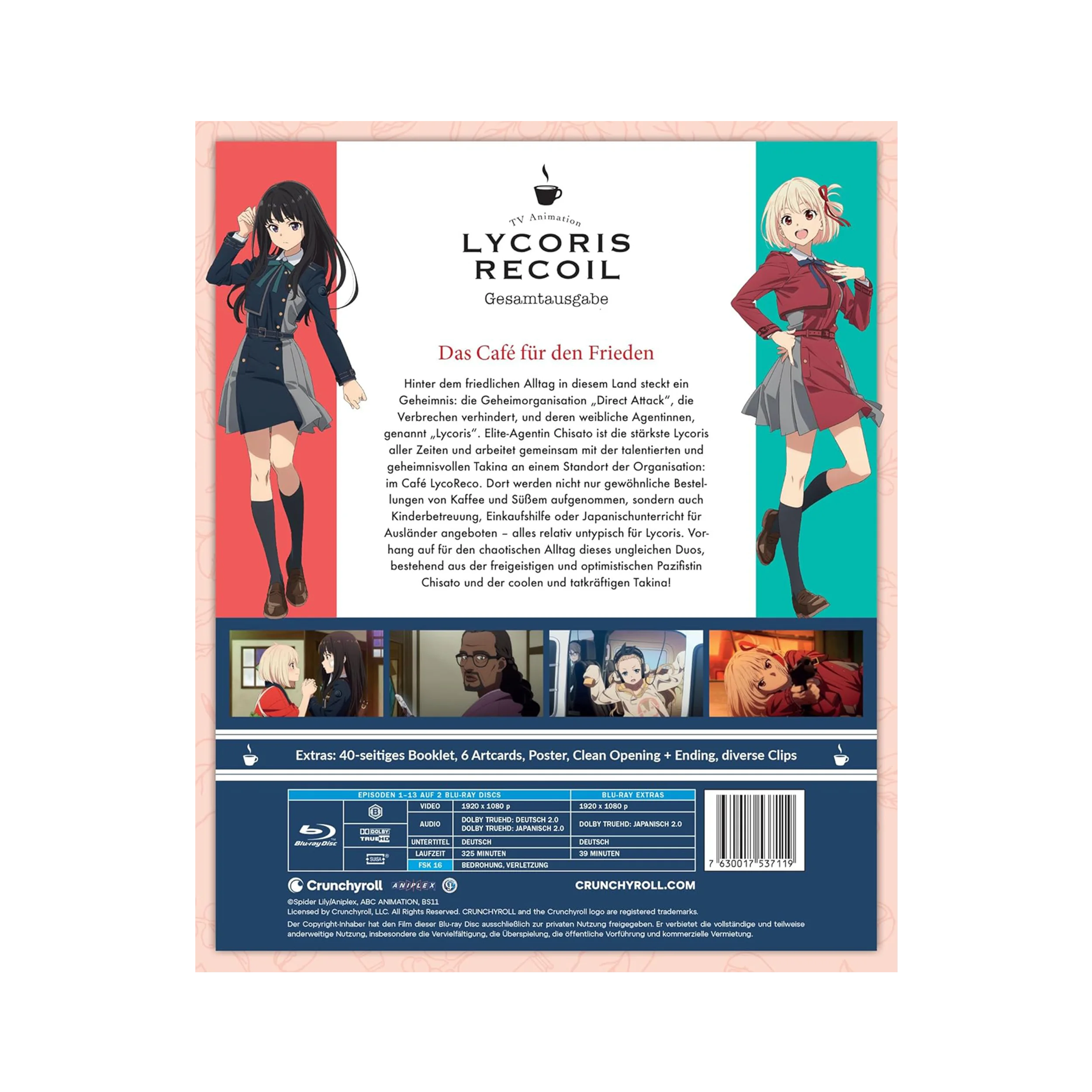 Lycoris Recoil - Gesamtausgabe (Blu-ray)