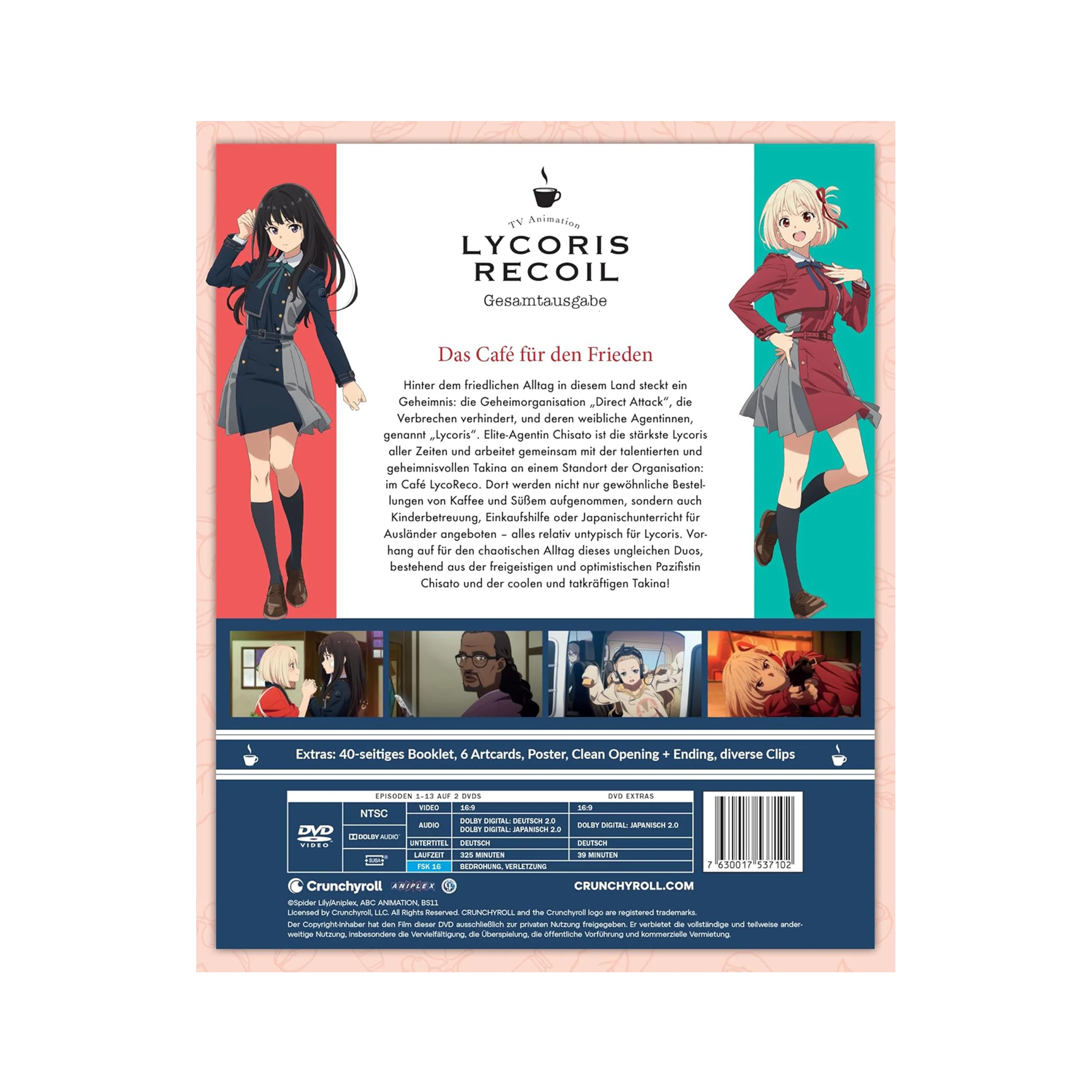 Lycoris Recoil - Gesamtausgabe (DVD)