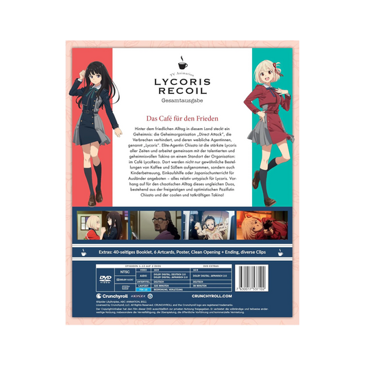 Lycoris Recoil - Gesamtausgabe (DVD)