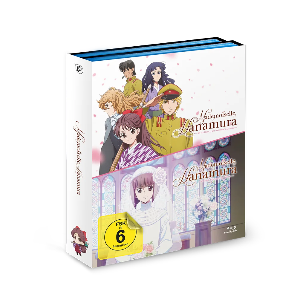 Mademoiselle Hanamura – Komplett-Set – Movie 1&2 (Blu-ray)