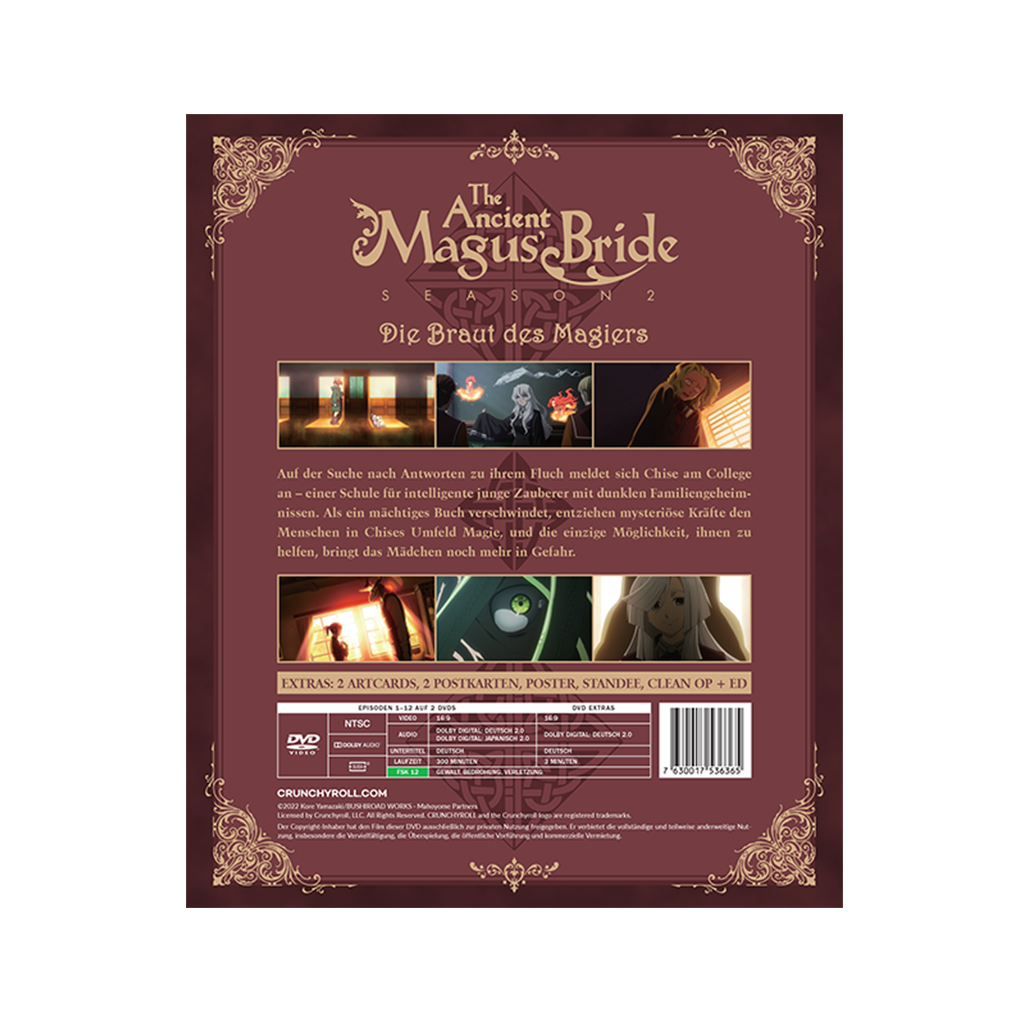 The Ancient Magus’ Bride - Staffel 2 - Part 1 mit Sammelschuber (DVD)