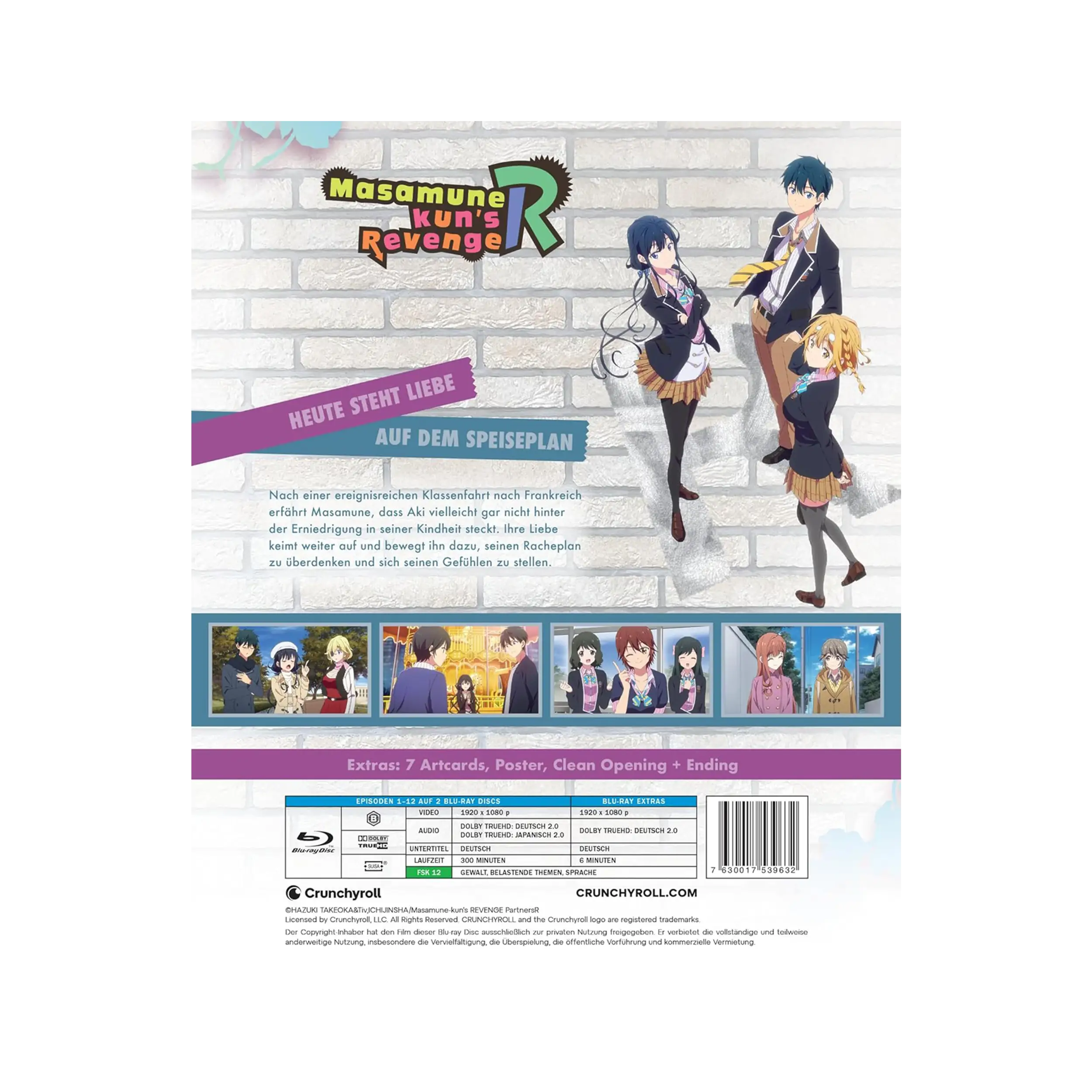 Masamune-kun's Revenge R - Staffel 2 - Gesamtausgabe (Blu-ray)