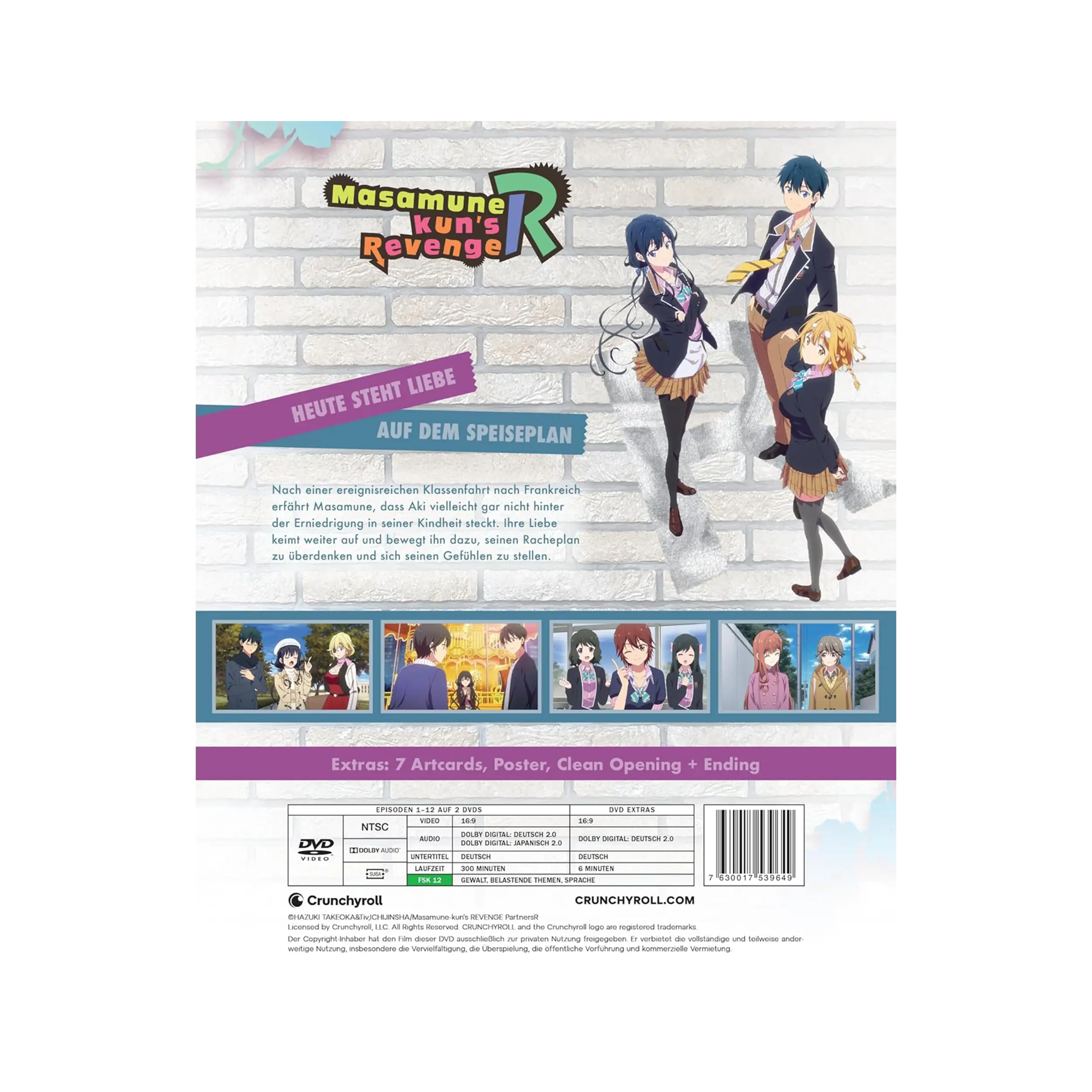 Masamune-kun's Revenge R - Staffel 2 - Gesamtausgabe (DVD)