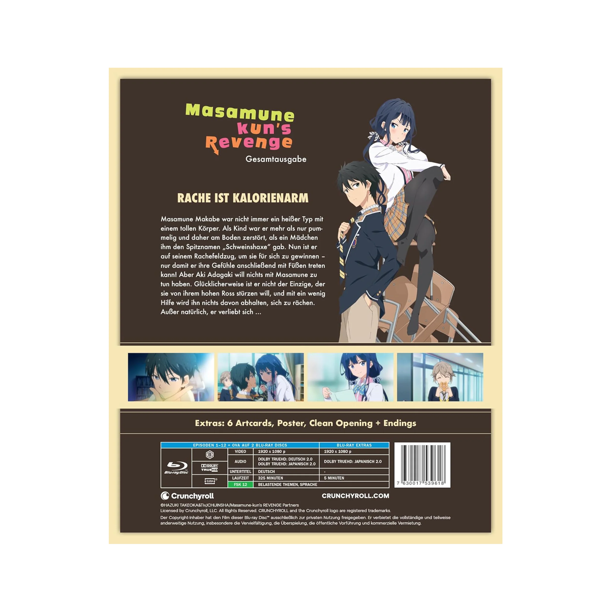 Masamune-kun’s Revenge - Season 1 + OVA - Gesamtausgabe (Blu-ray)