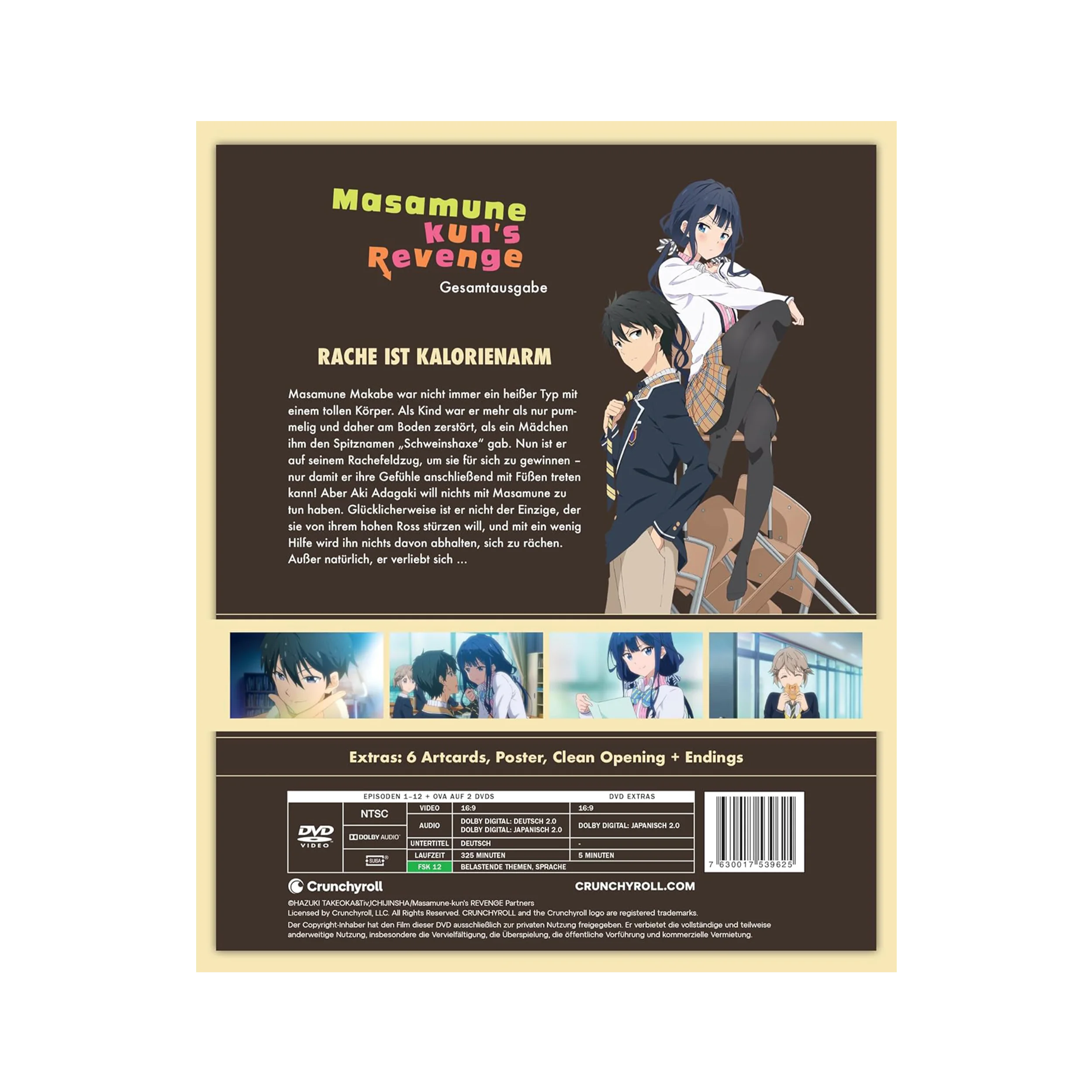 Masamune-kun’s Revenge - Season 1 + OVA - Gesamtausgabe (DVD)