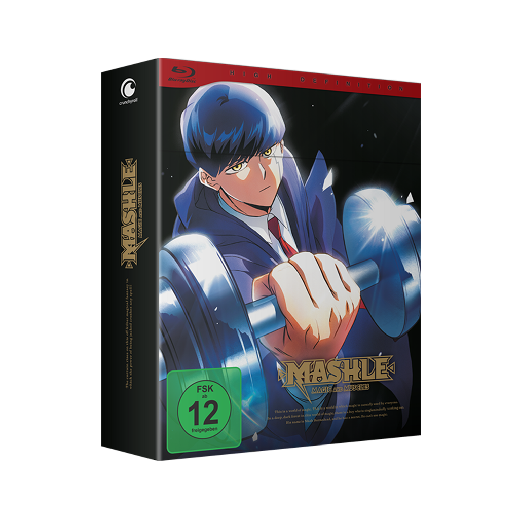 Mashle: Magic and Muscles - Staffel 1 - Part 1 mit Sammelschuber (Blu-ray)