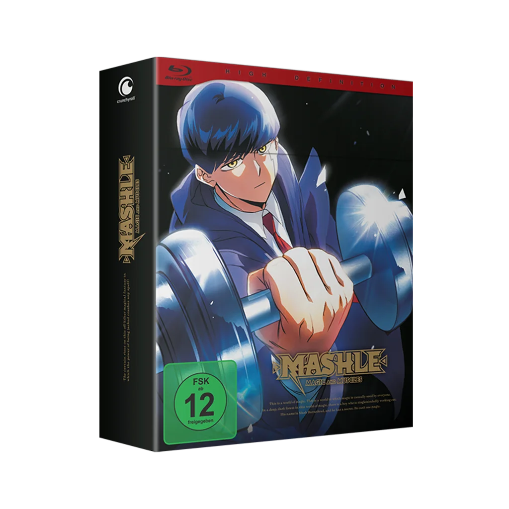 Mashle: Magic and Muscles - Staffel 1 - Part 1 mit Sammelschuber (Blu-ray)