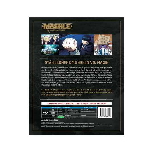 Mashle: Magic and Muscles - Staffel 1 - Part 1 mit Sammelschuber (Blu-ray)