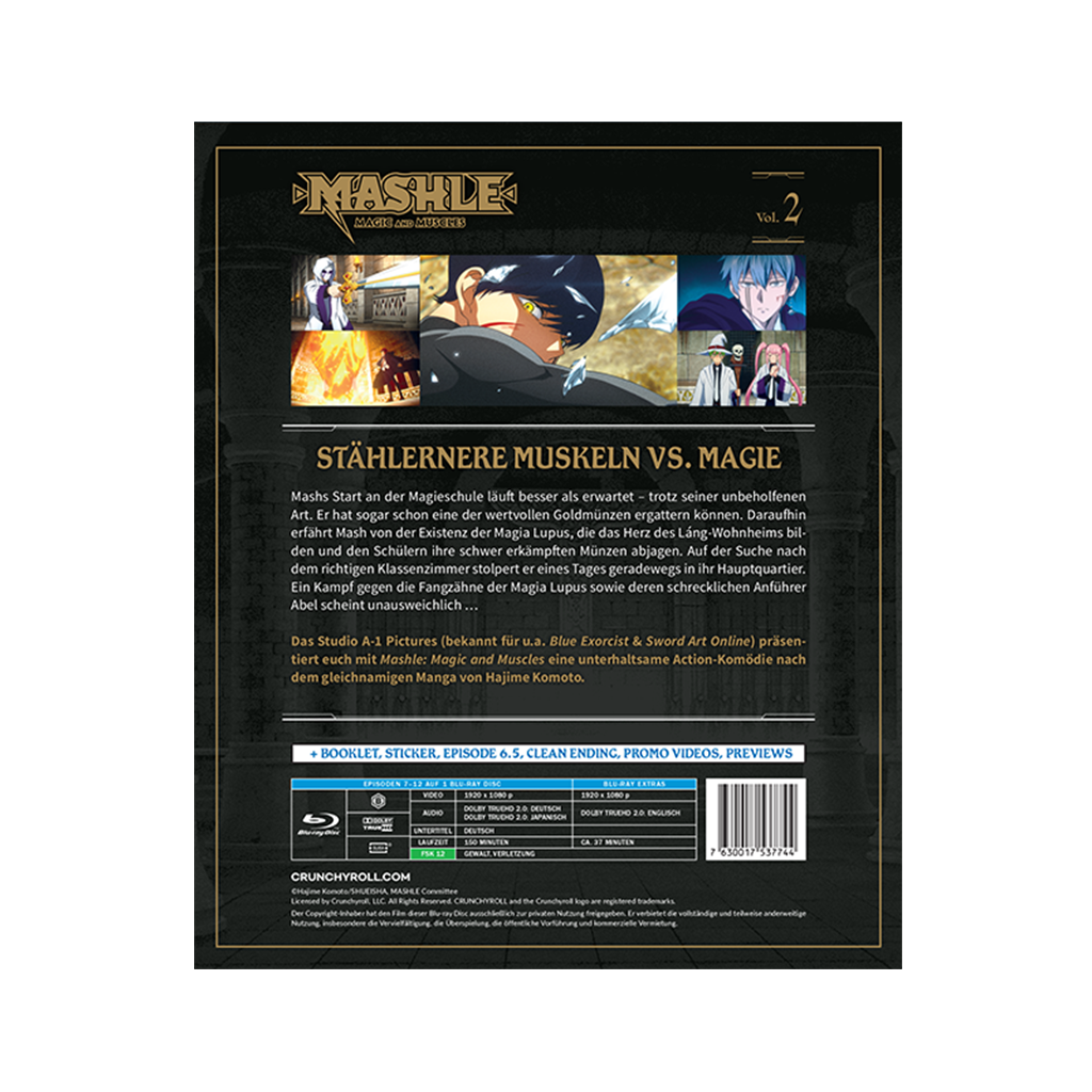 Mashle: Magic and Muscles - Staffel 1 - Part 2 (Blu-ray)