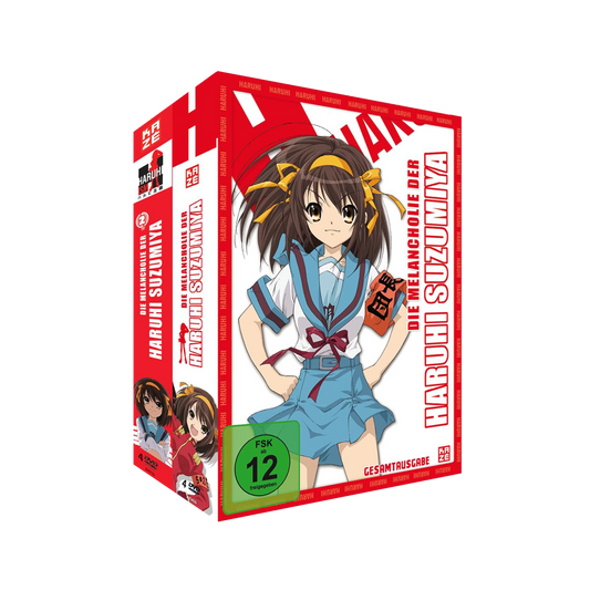 Die Melancholie der Haruhi Suzumiya -Staffel 1 & 2 - Gesamtausgabe (DVD)