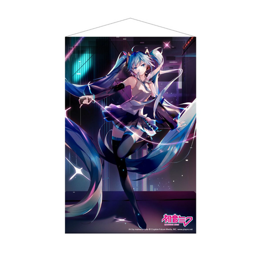 Miku Hatsune Wallscroll 1 - Dancing Miku - Wallscroll