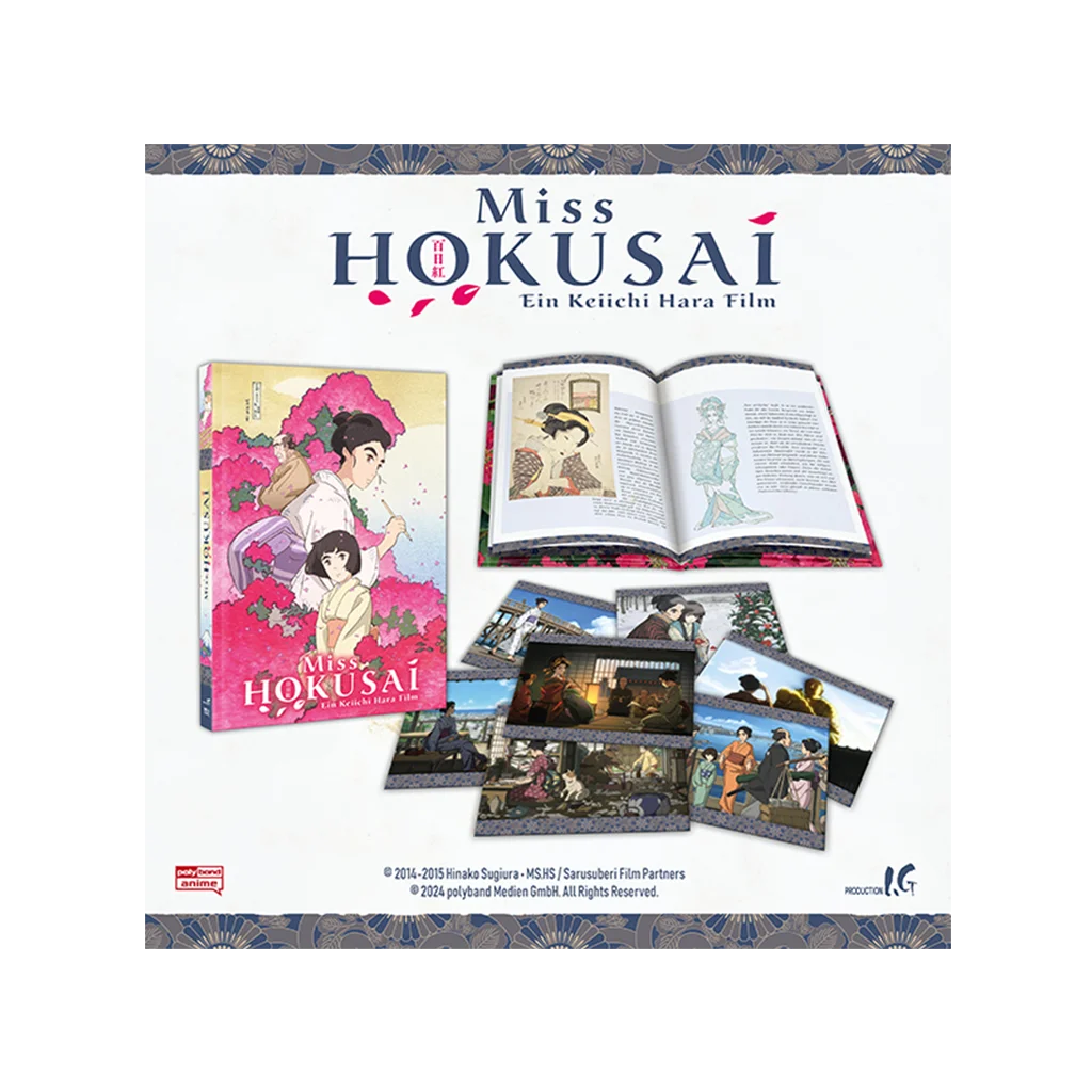 Miss Hokusai - Mediabook-Edition inkl. 7 Artcards - Limited Edition (Blu-ray)