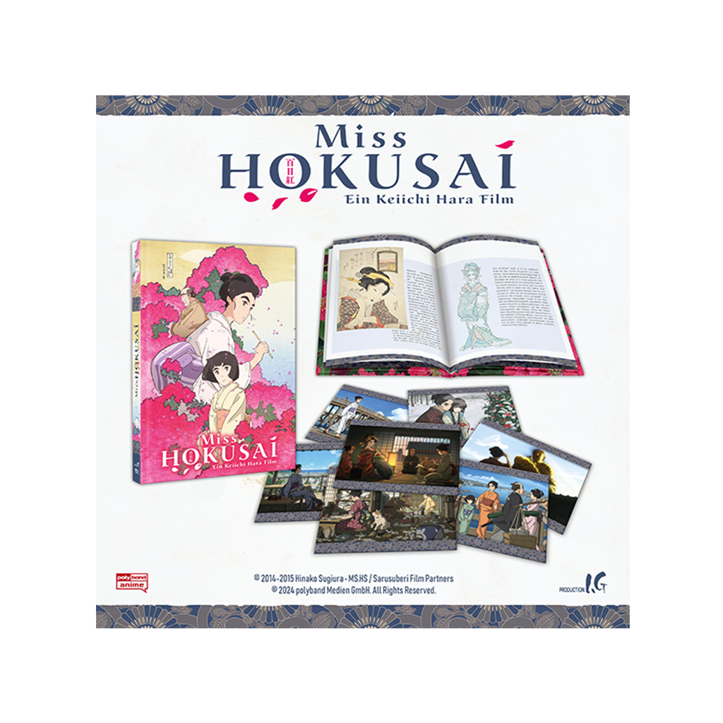 Miss Hokusai - Mediabook-Edition inkl. 7 Artcards - Limited Edition (Blu-ray)