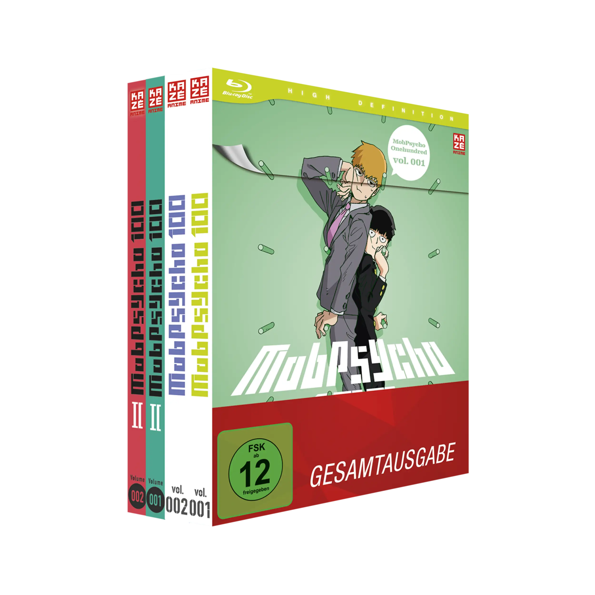 Mob Psycho 100 - Gesamtausgabe mit Staffel 1 & 2 (Blu-ray)