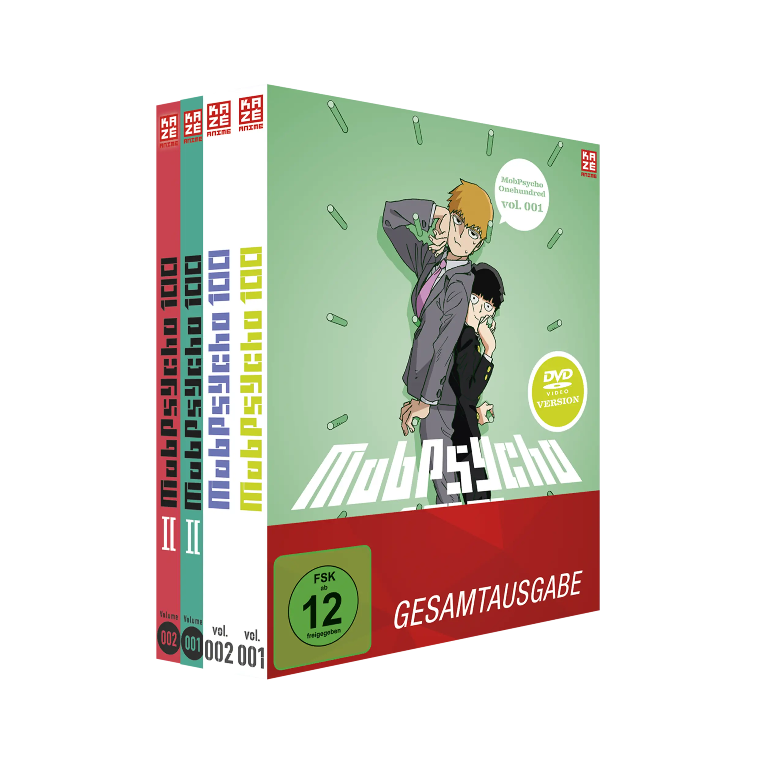Mob Psycho 100 - Gesamtausgabe mit Staffel 1 & 2 (DVD)