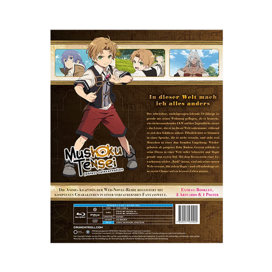 Mushoku Tensei: Jobless Reincarnation - Staffel 1 - Vol.1 - Limited Edition mit Sammelschuber (Blu-ray)