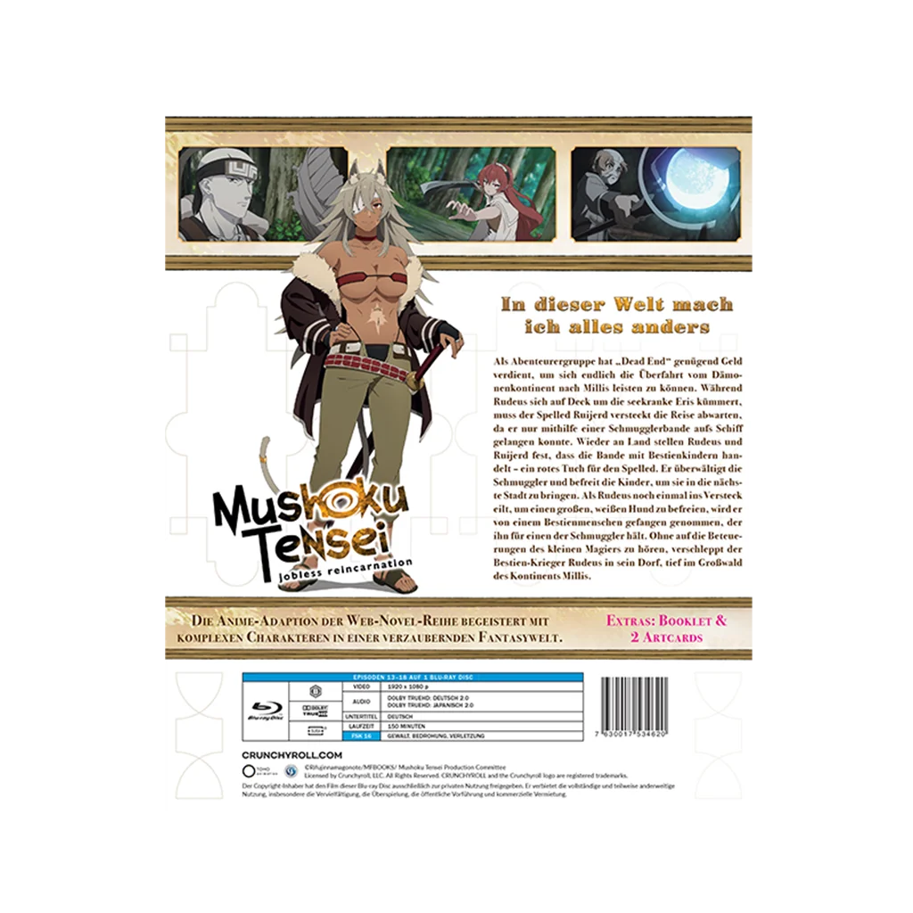 Mushoku Tensei: Jobless Reincarnation - Staffel 1 - Vol. 3 (Blu-ray)