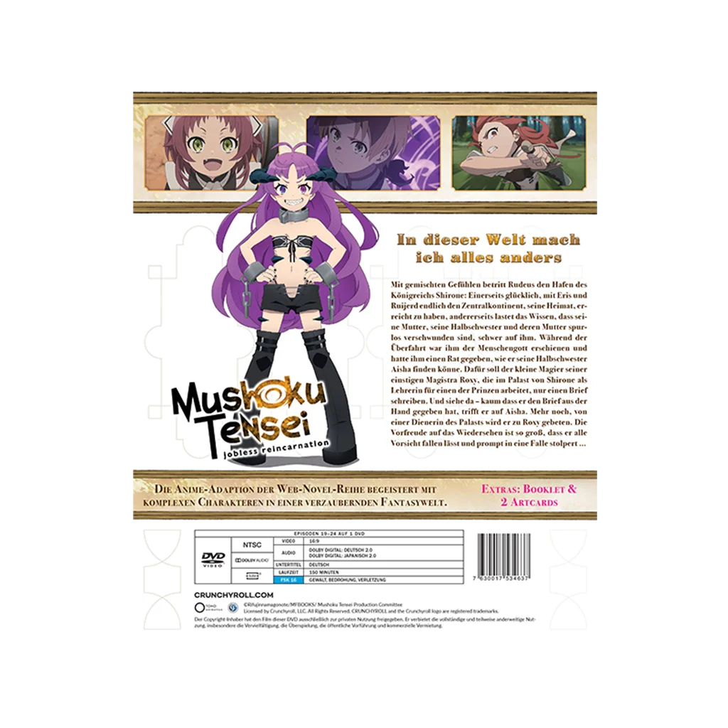 Mushoku Tensei: Jobless Reincarnation - Staffel 1 - Vol. 4 (DVD)