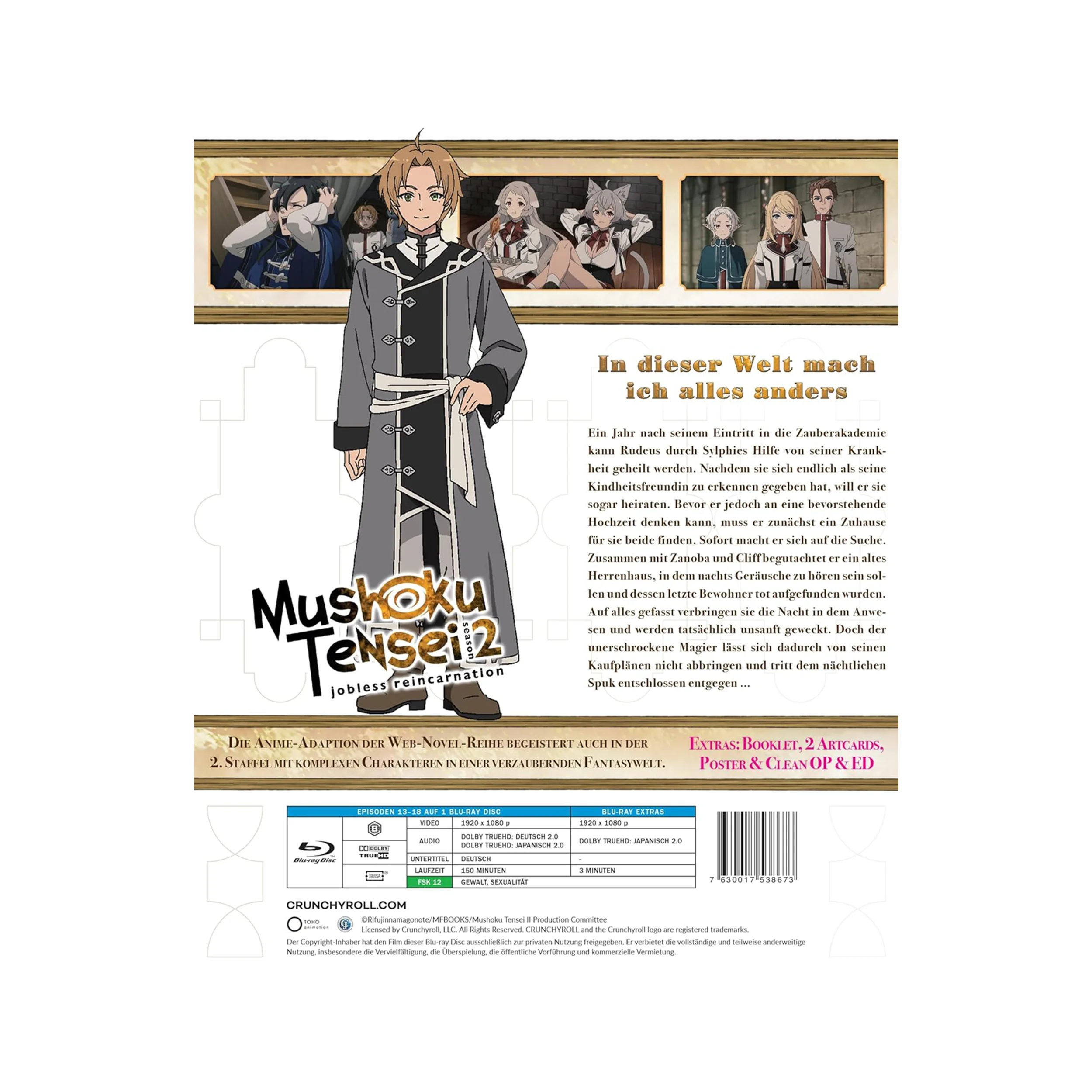 Mushoku Tensei: Jobless Reincarnation - Staffel 2 - Vol. 3 (Blu-ray)