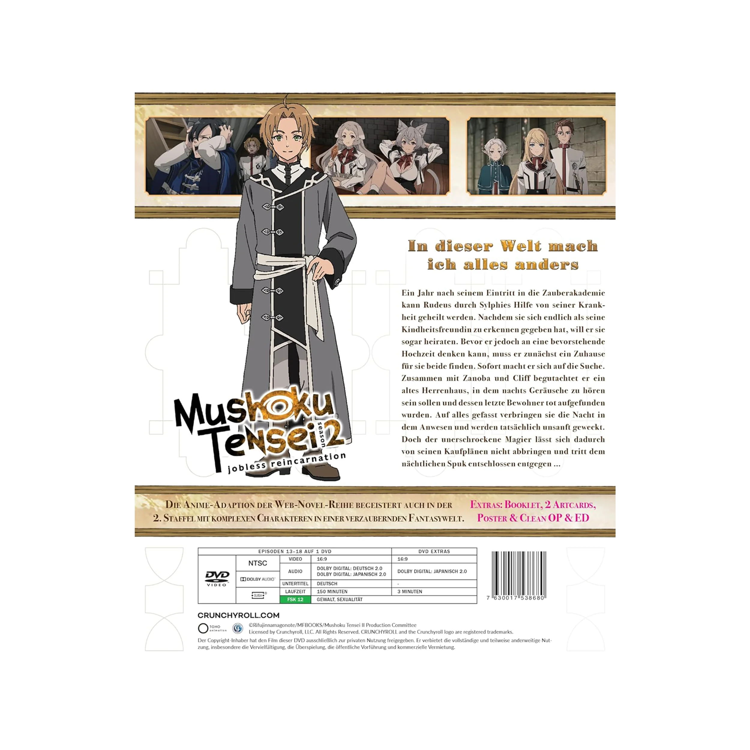 Mushoku Tensei: Jobless Reincarnation - Staffel 2 - Vol. 3 (DVD)
