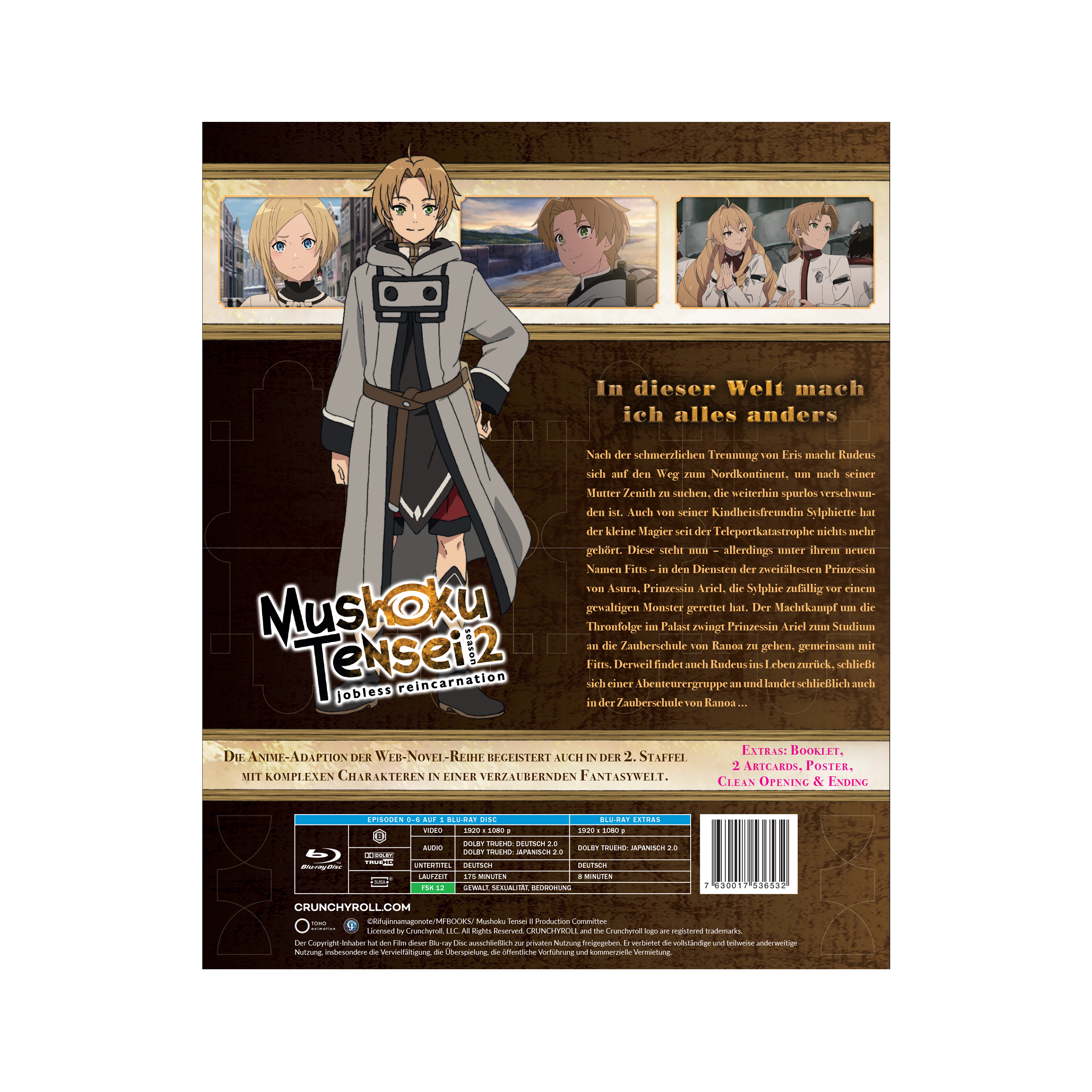 Mushoku Tensei: Jobless Reincarnation - Staffel 2 - Vol. 1 (Blu-ray) - mit Sammelschuber