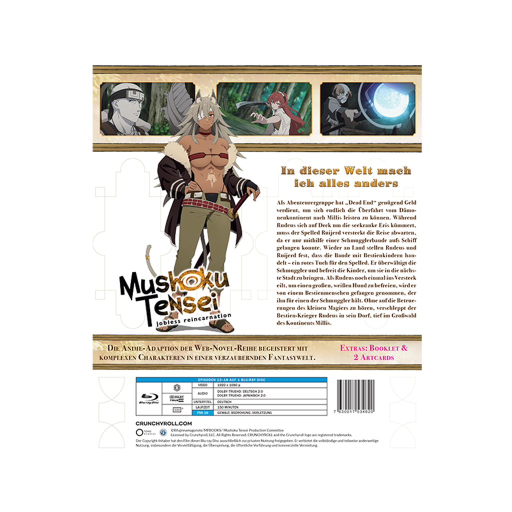 Mushoku Tensei: Jobless Reincarnation - Staffel 1 - Vol. 3 (Blu-ray)