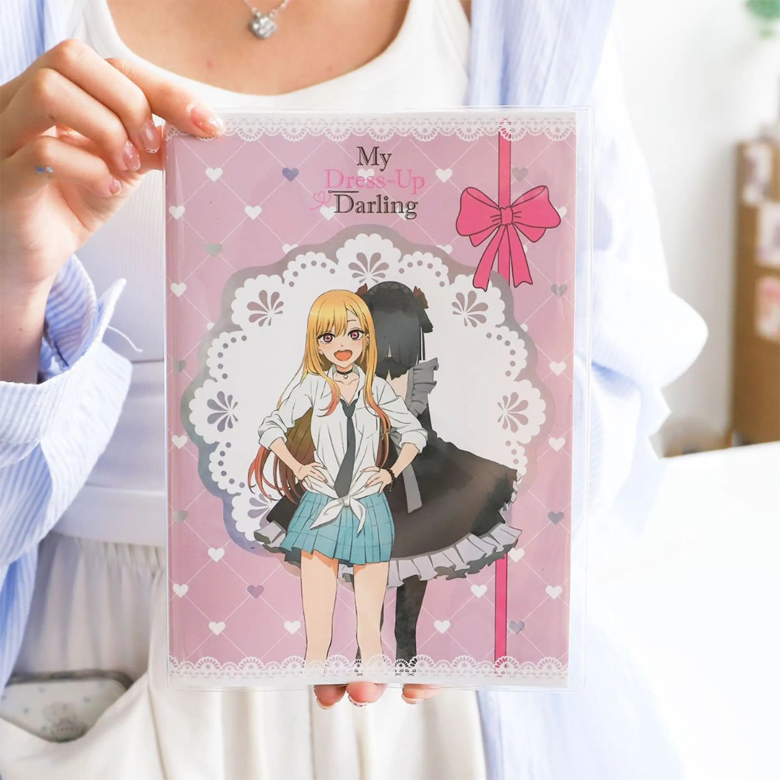 My Dress-Up Darling - Softcover-Notizbuch (mit Holo-Effekt) - kariert - (DIN A5)