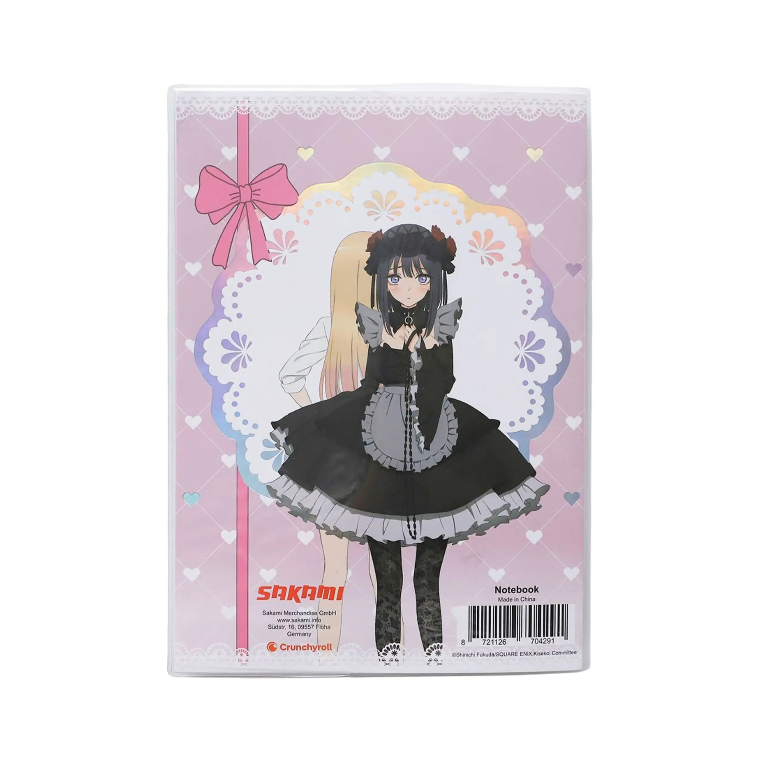 My Dress-Up Darling - Softcover-Notizbuch (mit Holo-Effekt) - kariert - (DIN A5)