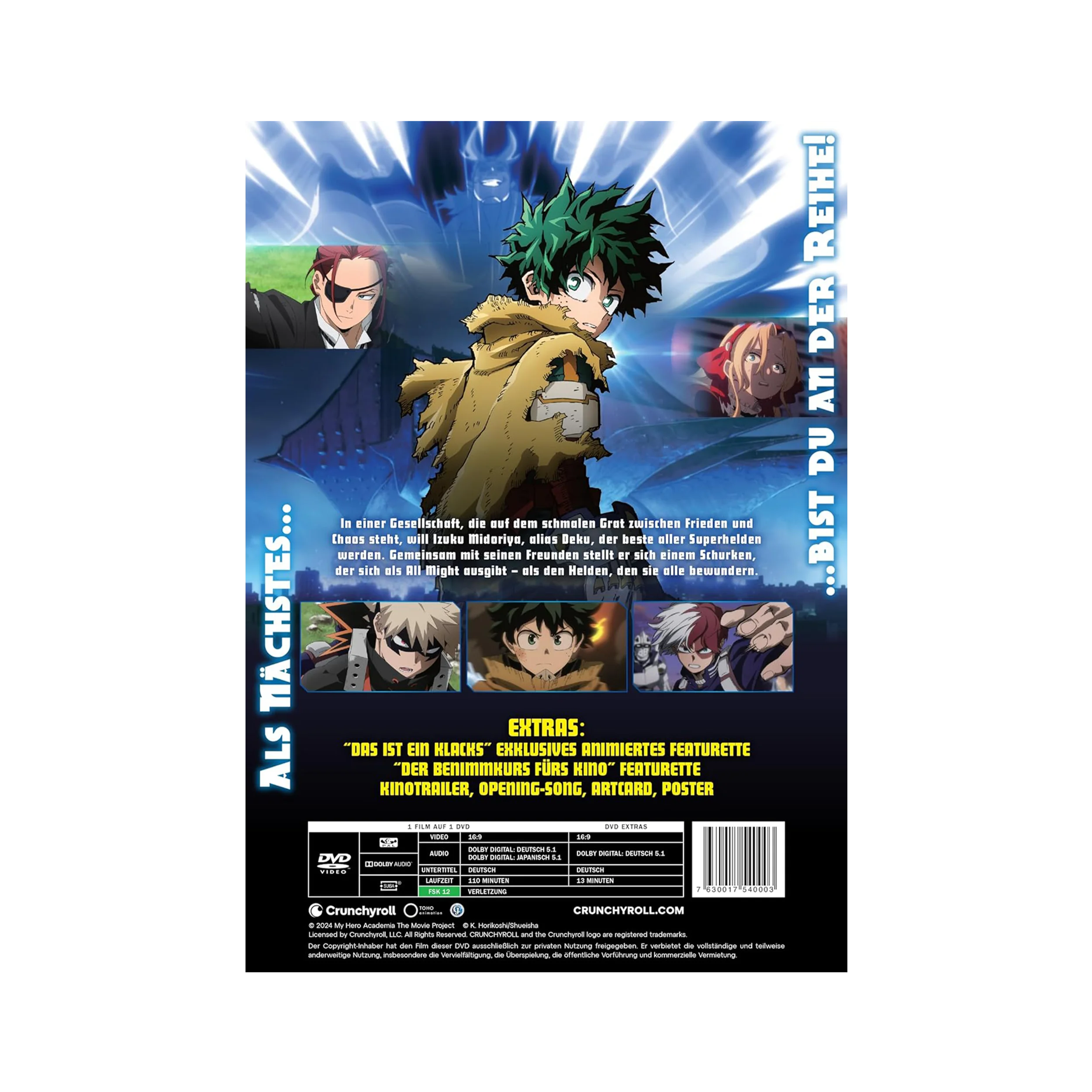 My Hero Academia - The Movie: You’re Next (DVD)