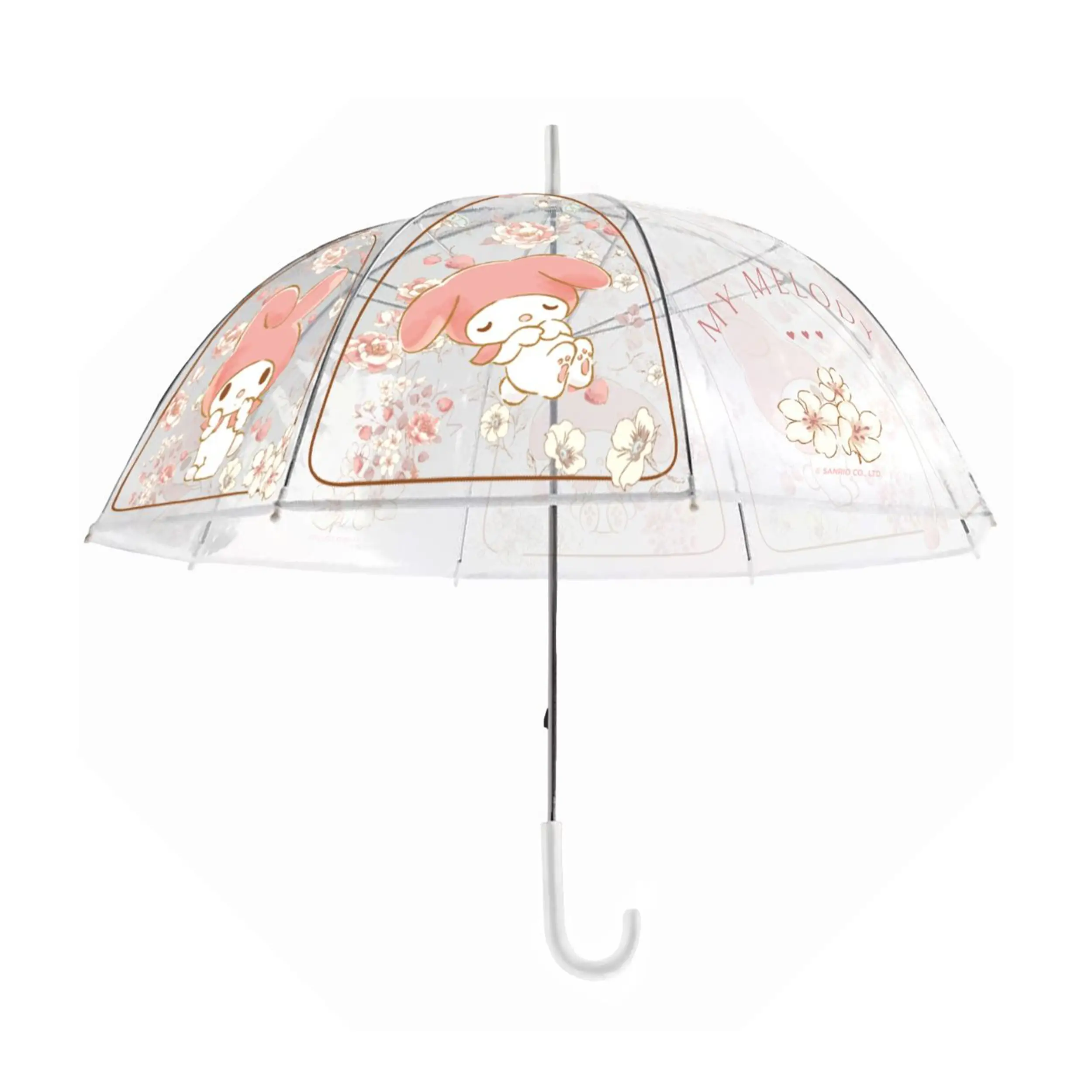My Melody - Stockregenschirm - Floral Garden (transparent)
