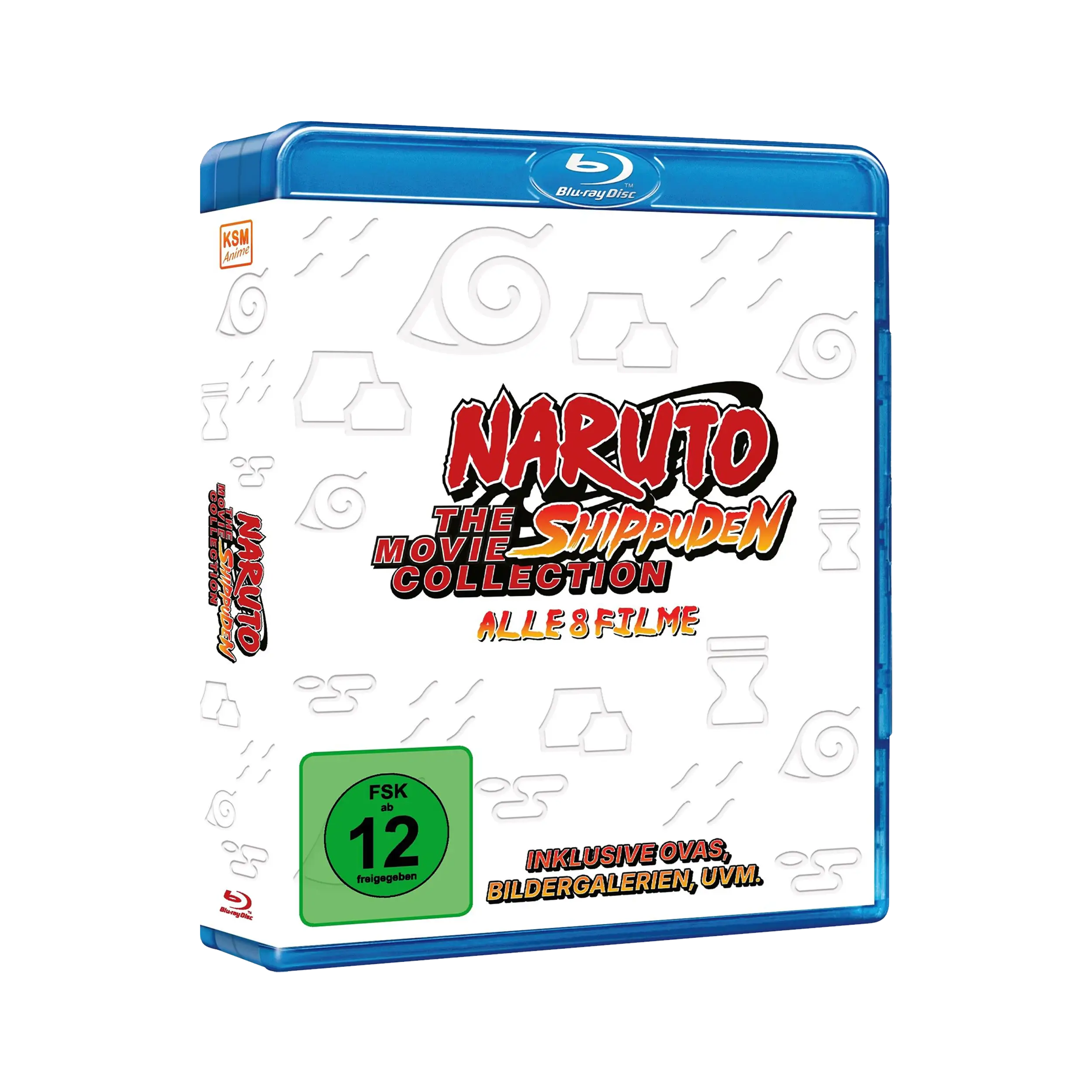 Naruto Shippuden - The New Movie Collection mit 8 Filmen (Blu-ray)