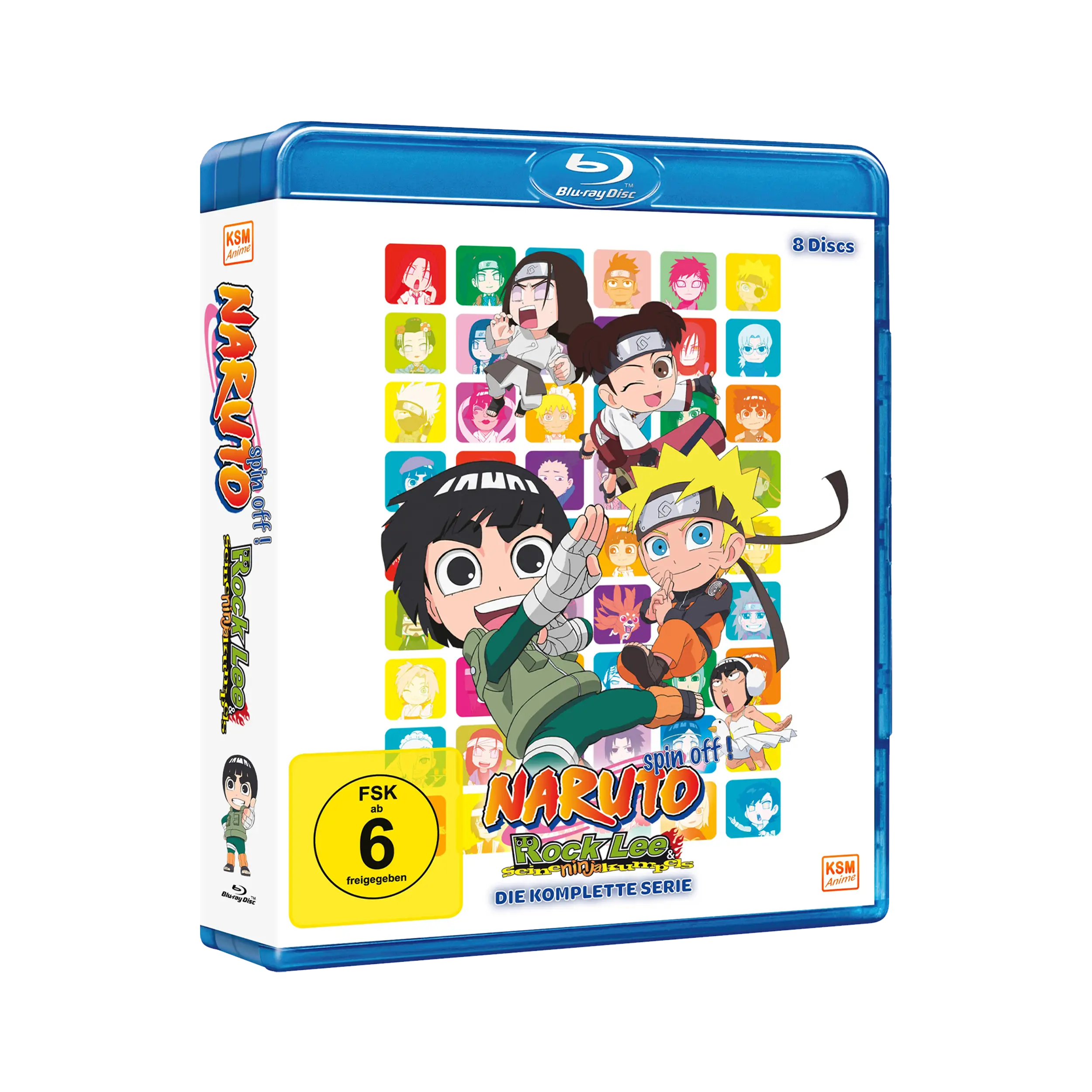 Naruto Spin - Off! Rock Lee und seine Ninja Kumpels - Die komplette Serie (Blu-ray)