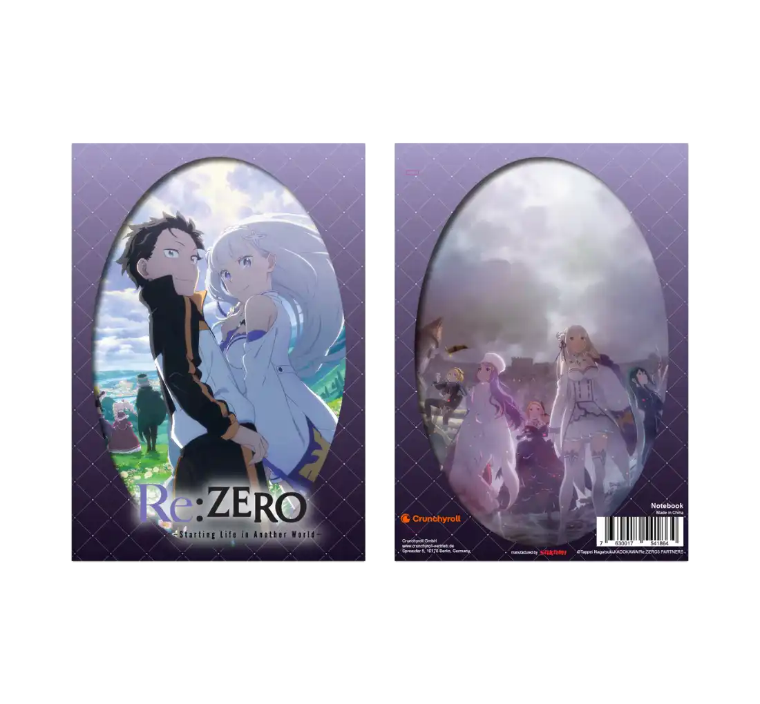 Re-zero eiförmiges Untersetzer-Set.
