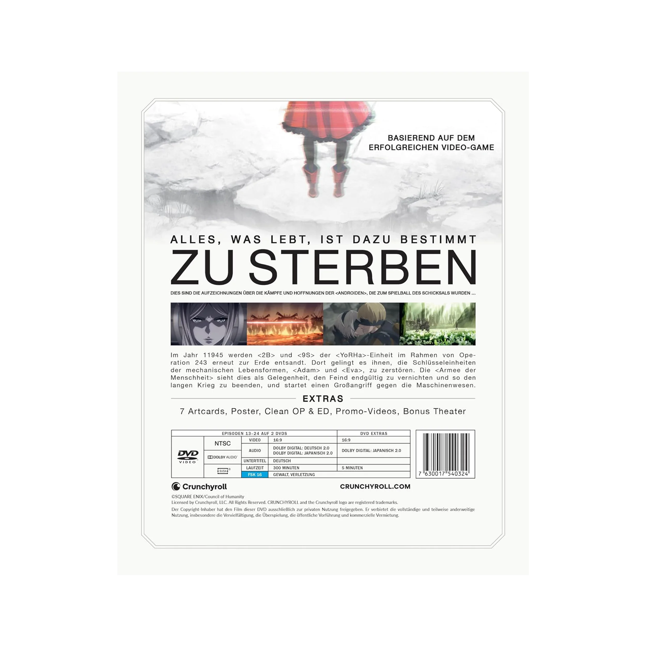 NieR:Automata Ver1.1a - Part 2 - Limited Edition (DVD)