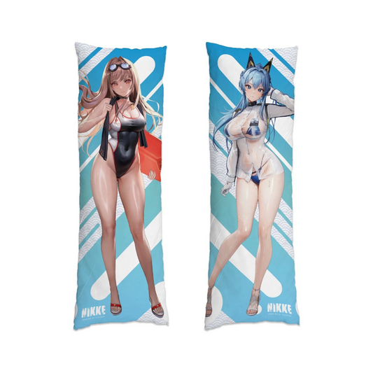NIKKE: Goddess of Victory - Rapi & Helm - Dakimakura Kissenbezug (150x50cm)