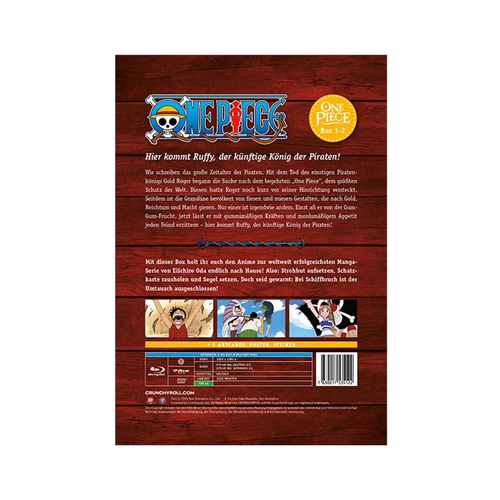 One Piece - Box 1 + 2 - Limited Edition (Blu-ray)