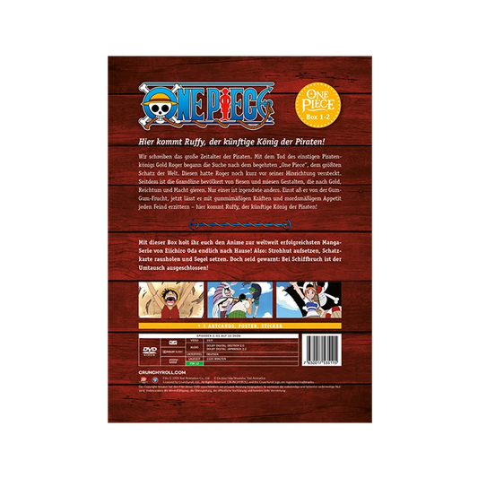 One Piece - Box 1 + 2 - Limited Edition (DVD)