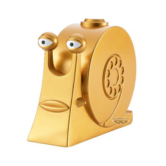 One Piece - Softmates - Golden Den Den Mushi - Figur (9cm)