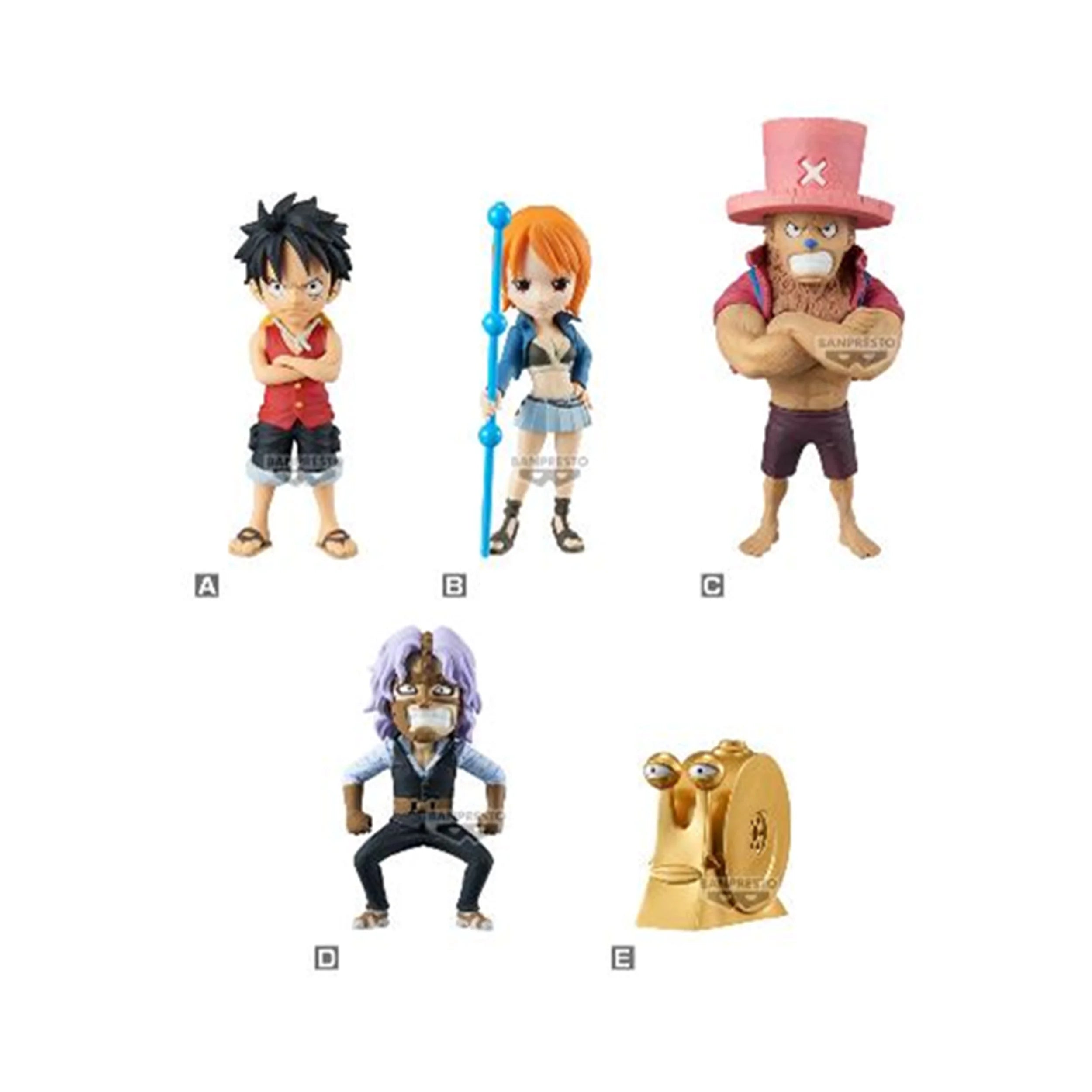 One Piece - World Collectable Figure B (7cm) - Blindbox (1 aus 5)