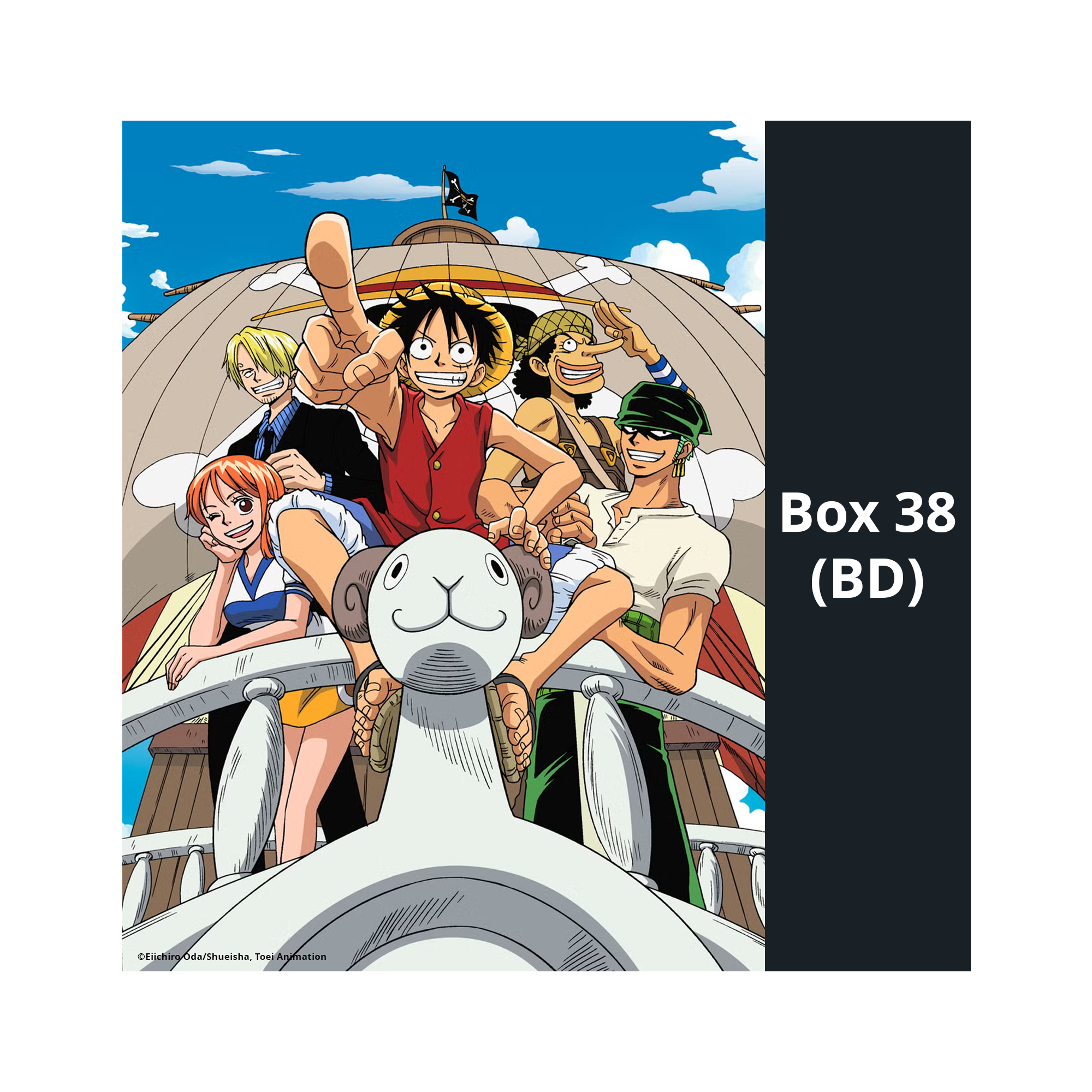 One Piece - TV-Serie - Box 38 (Episoden 1.076 - 1.100) (Blu-ray)
