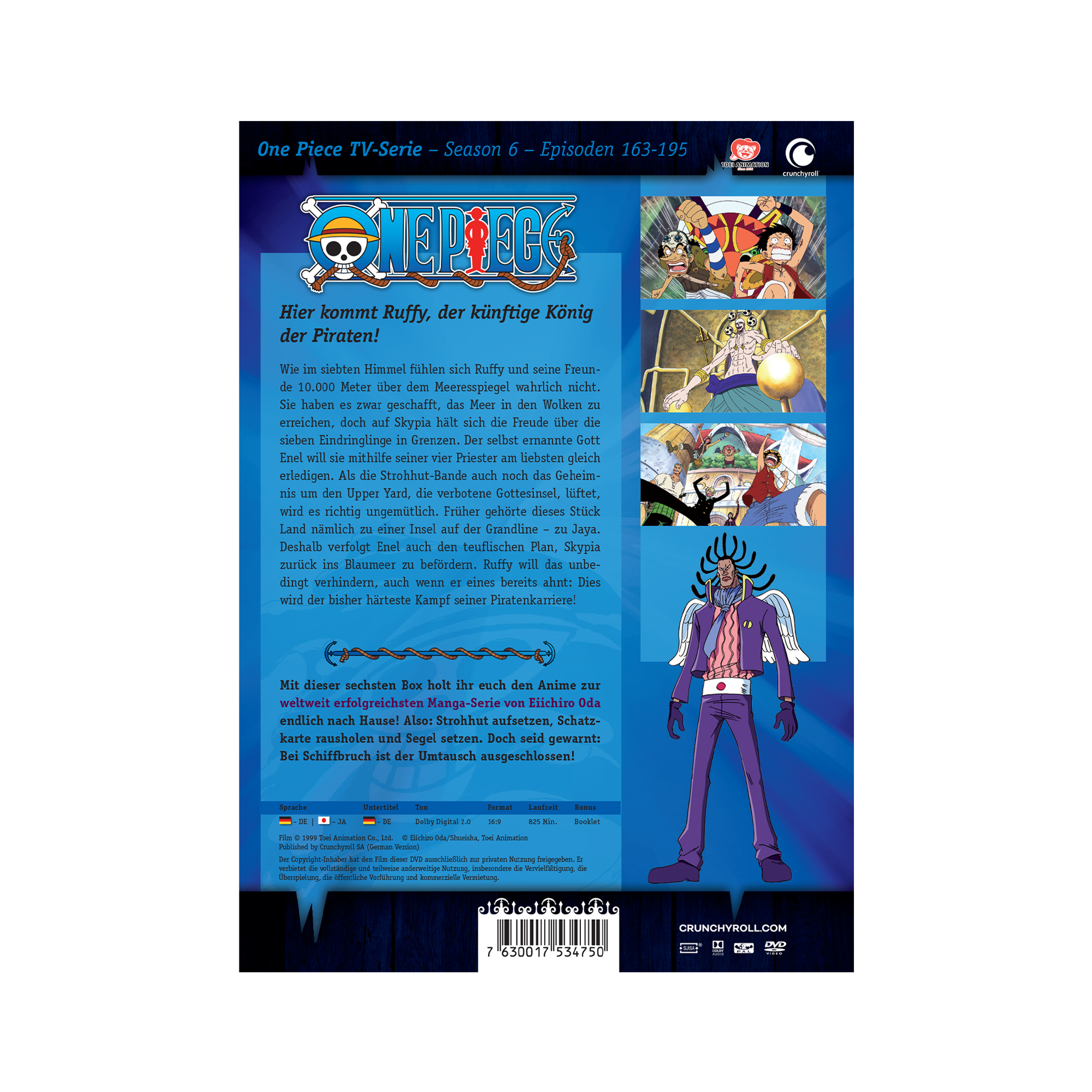 One Piece - TV-Serie - Box 6 (Episoden 163-195) (DVD)