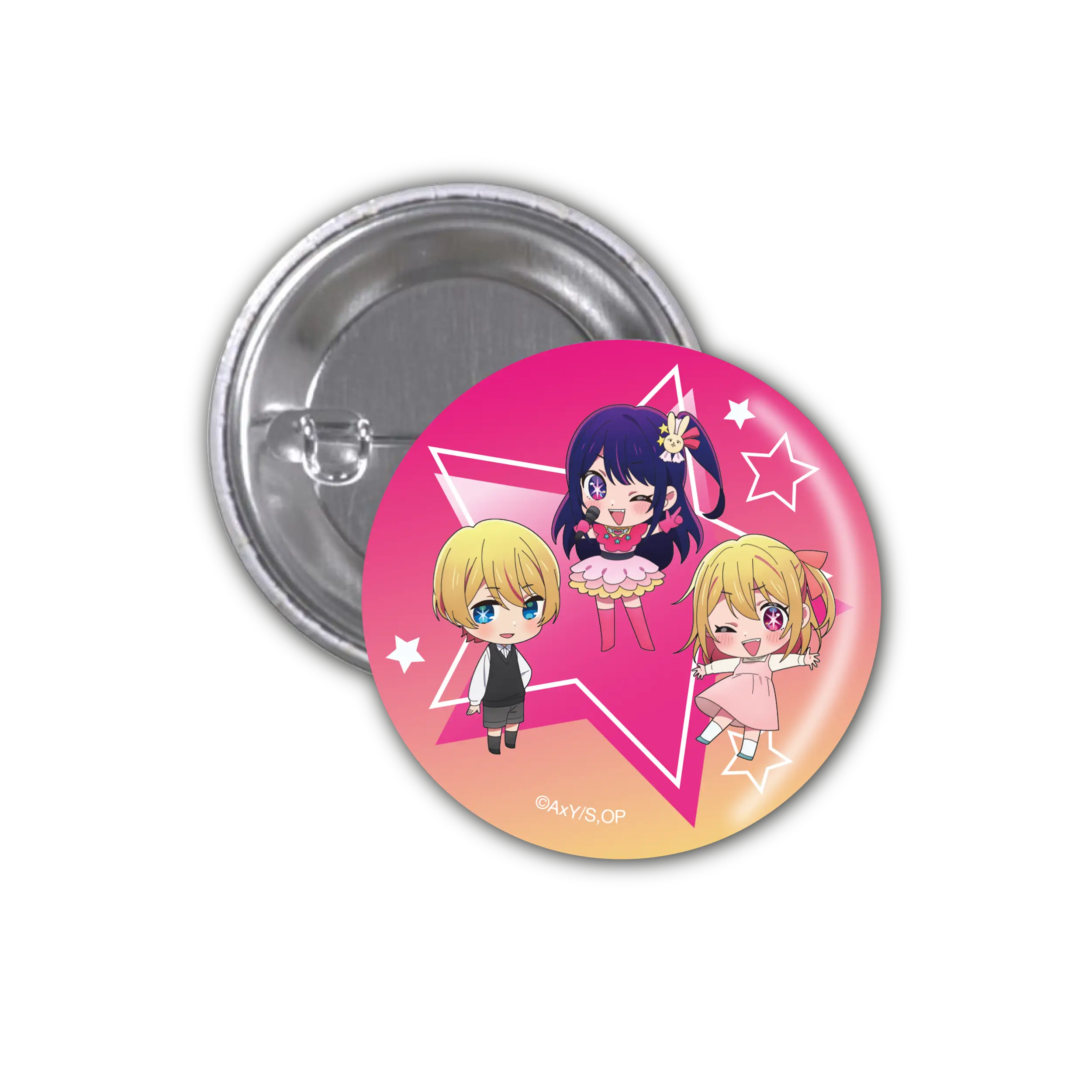 [Oshi No Ko] - [Mein*Star]  - Button Ai, Aqua & Ruby