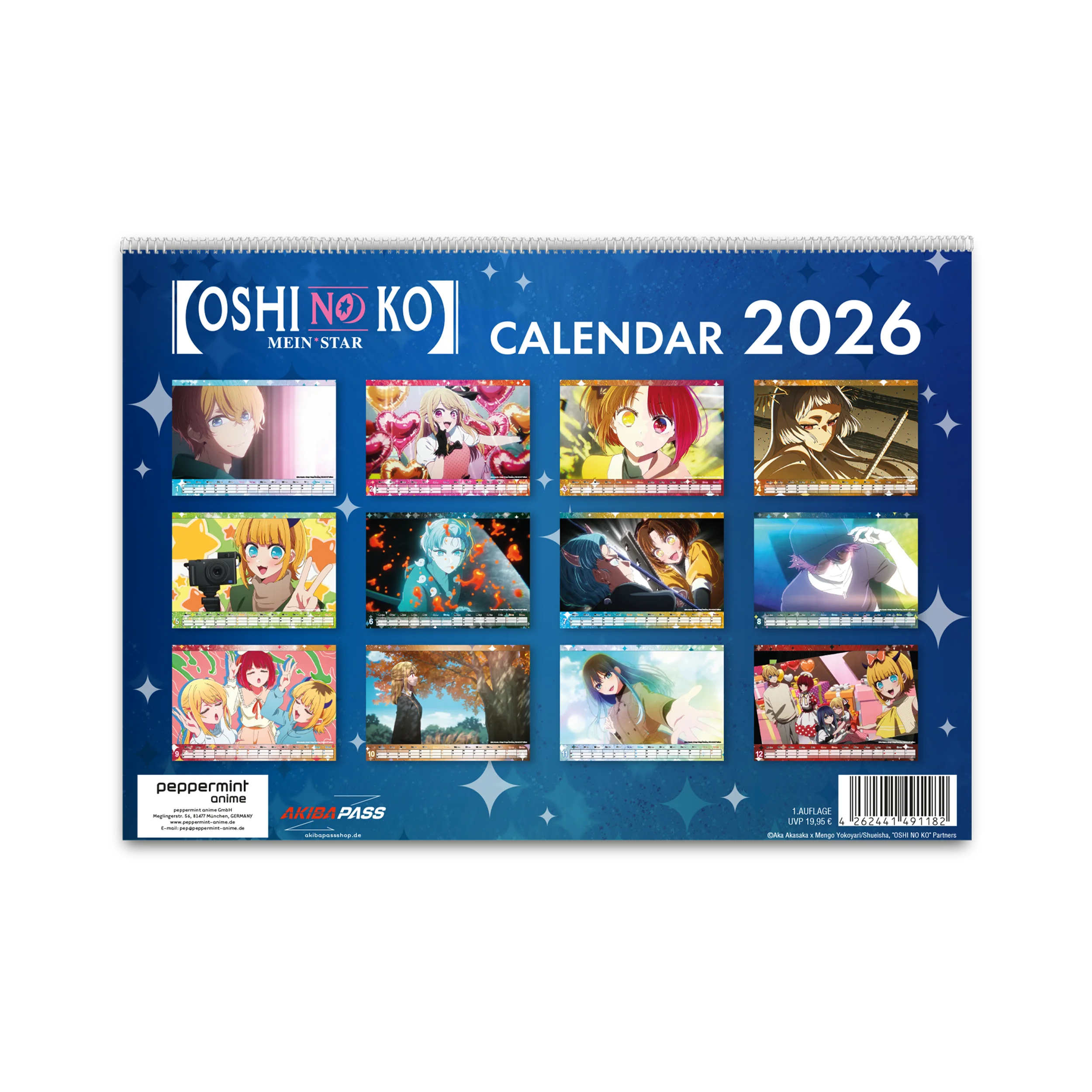 [Oshi No Ko] - [Mein*Star] - Wandkalender 2026
