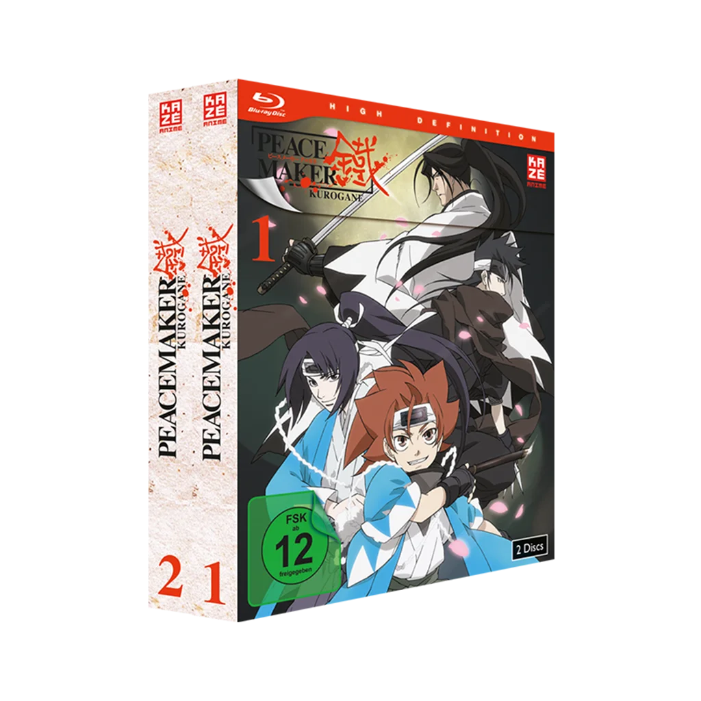 Peacemaker Kurogane - Gesamtausgabe - Bundle mit Vol. 1-2 (Blu-ray)