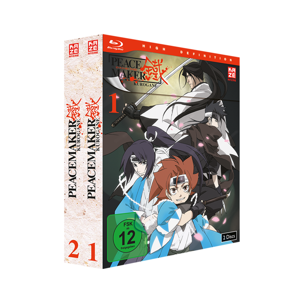 Peacemaker Kurogane - Gesamtausgabe - Bundle mit Vol. 1-2 (Blu-ray)