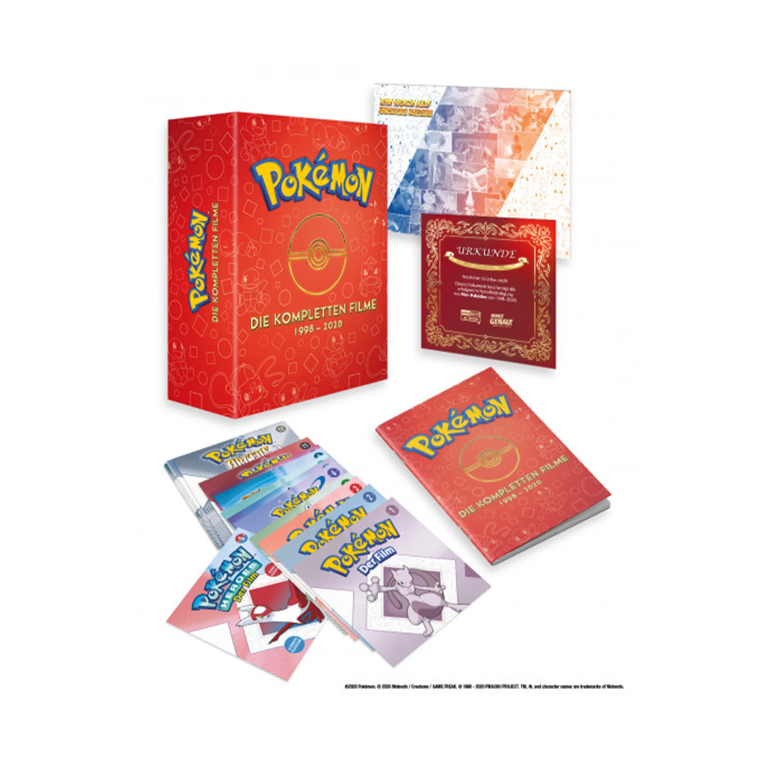 Pokémon - Die kompletten Filme - Alle 23 Filme in einer Box - Limited Edition (DVD)