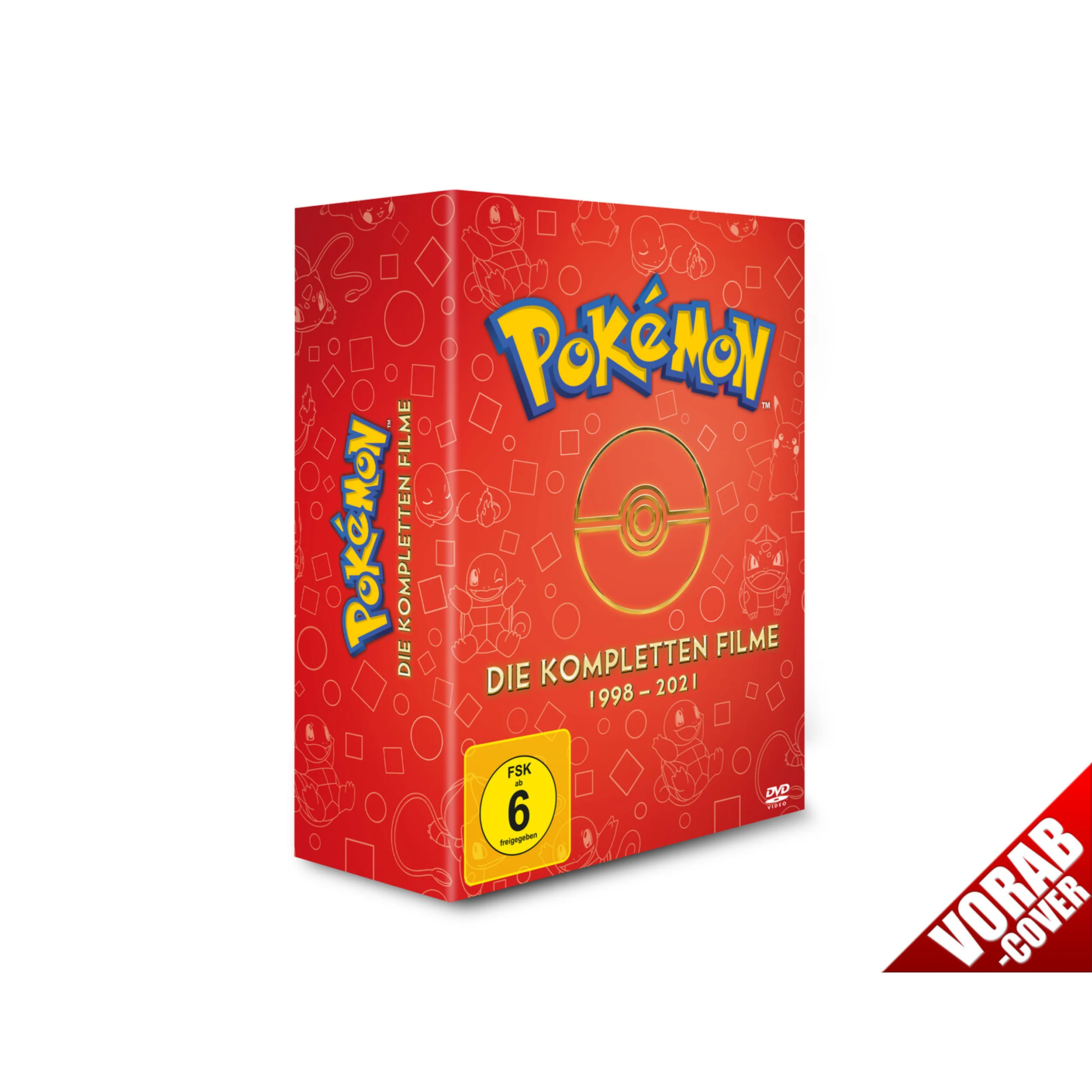 Pokémon - Die kompletten Filme - Alle 23 Filme in einer Box - Limited Edition (DVD)