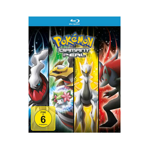 Pokémon-Movie Collection - Diamant und Perl - Filme 10-13 (Blu-ray)