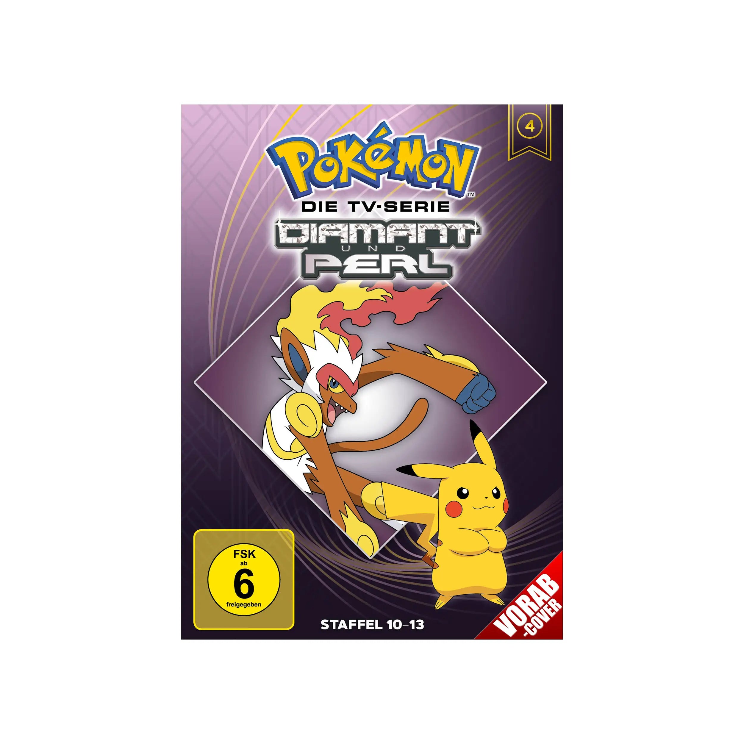 Pokémon - Season 10-13: Diamant & Perl (DVD)